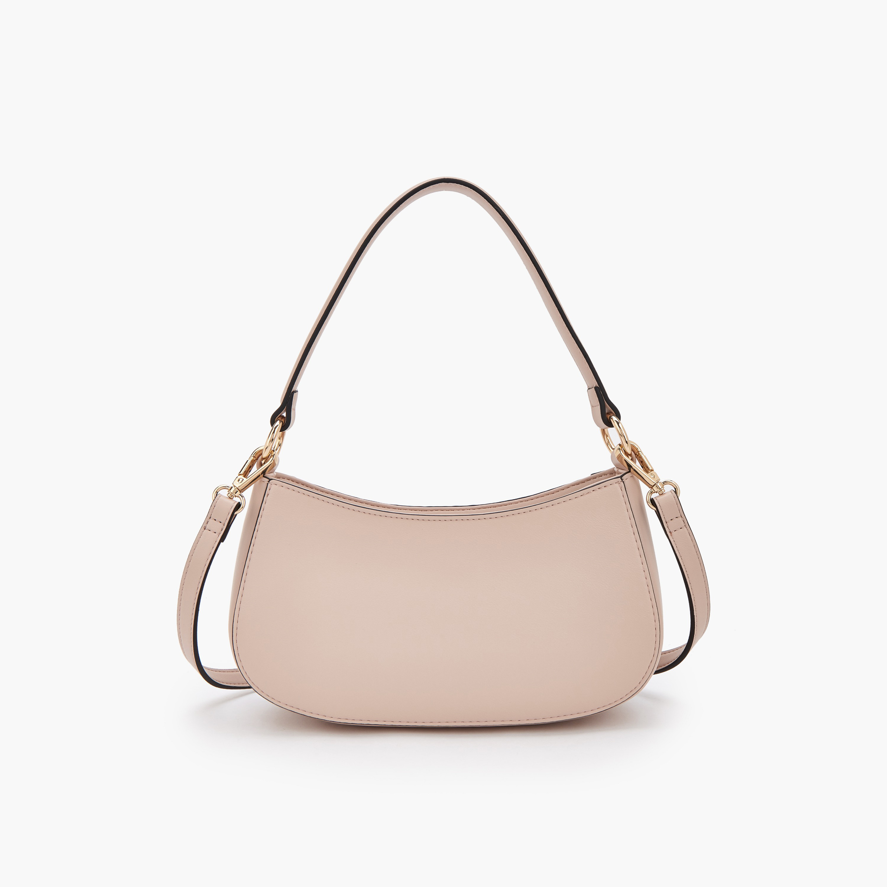 شنطة كتف بسحاب إغلاق ونقوش مونوجرام من سيليست-women-bagsandwallets-handbags-image-4