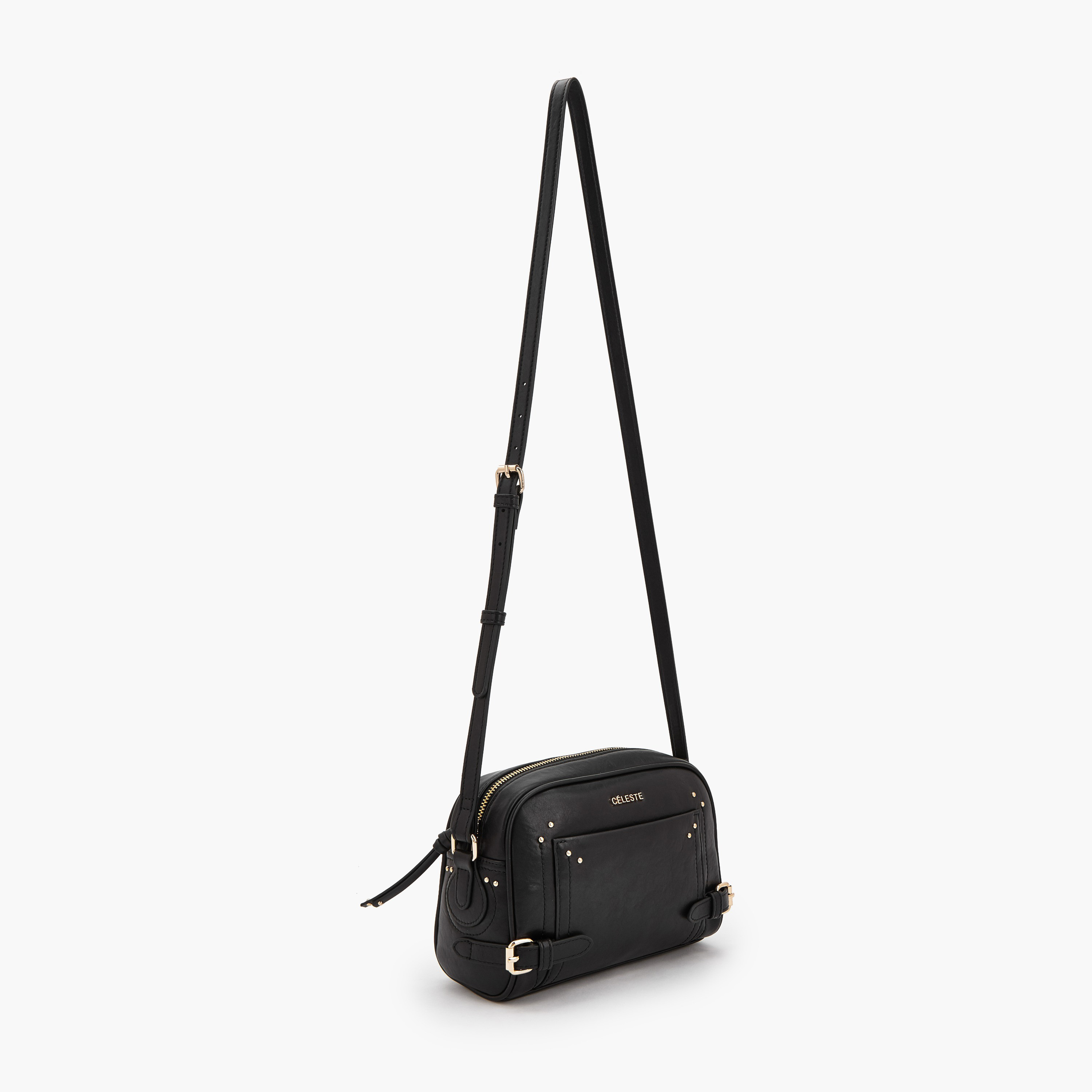 شنطة كروس بودي سادة بسحاب إغلاق من سيلست-women-bagsandwallets-handbags-image-2