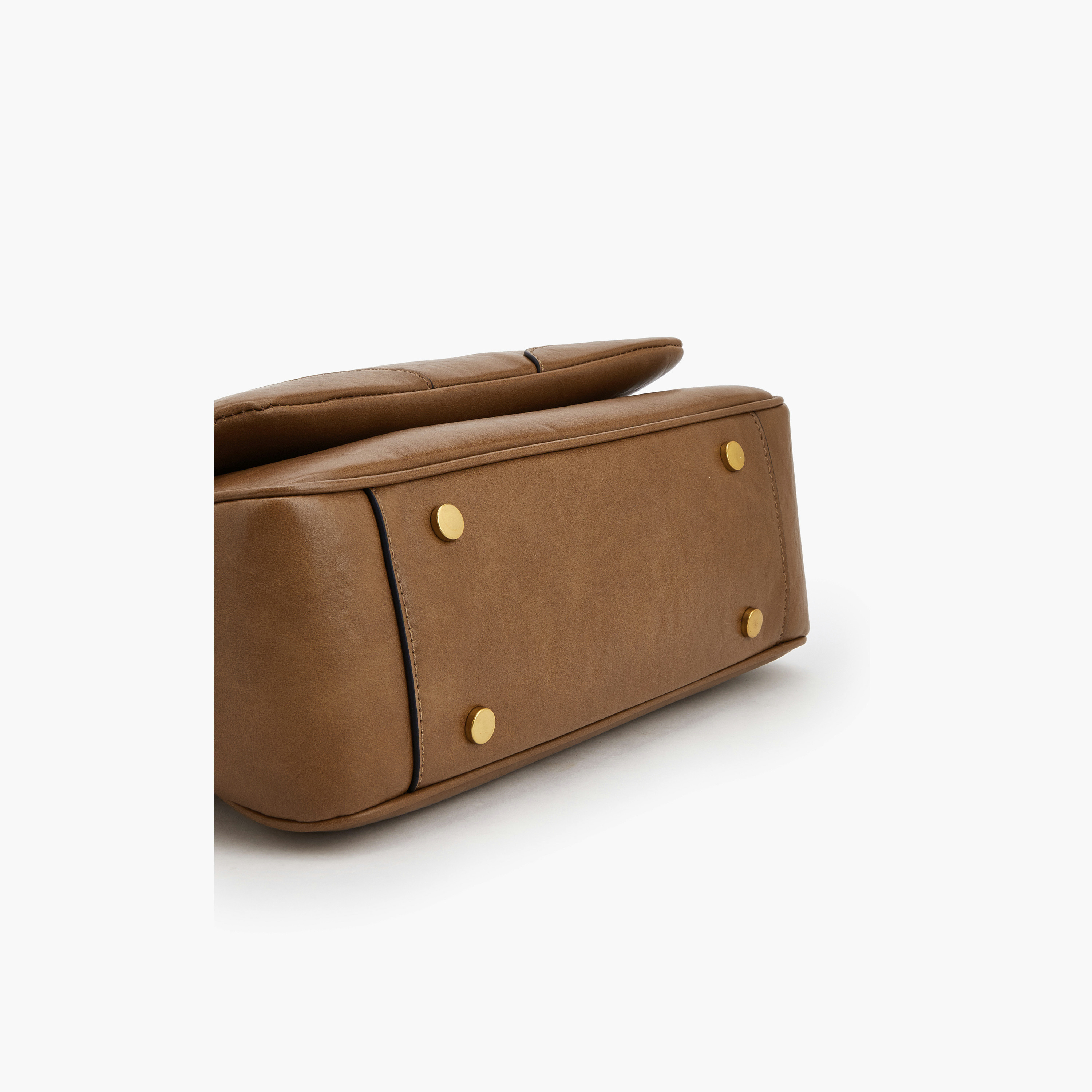 Celeste Buckled Detail Tote Bag with Zip Closure-women-bagsandwallets-handbags-image-6