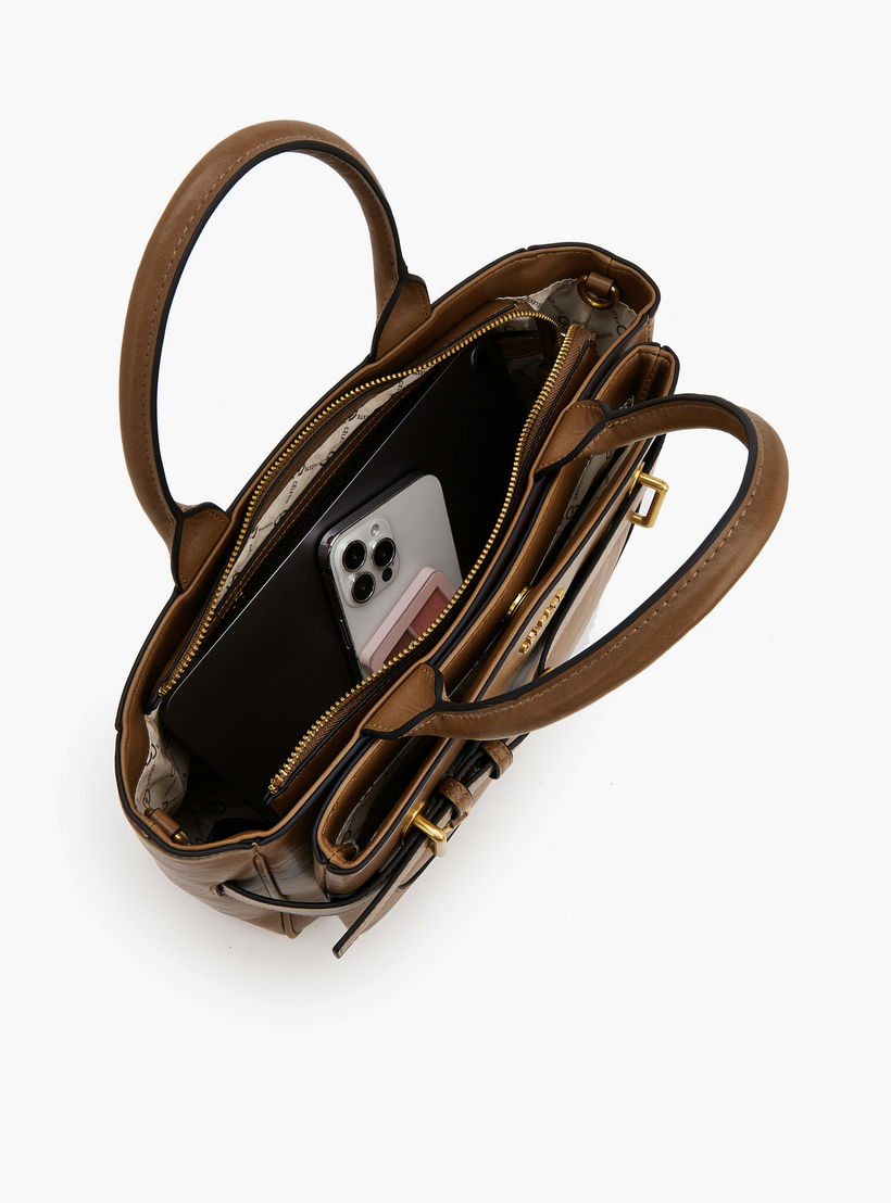 Celeste Buckled Detail Tote Bag with Zip Closure-women-bagsandwallets-handbags-image-7