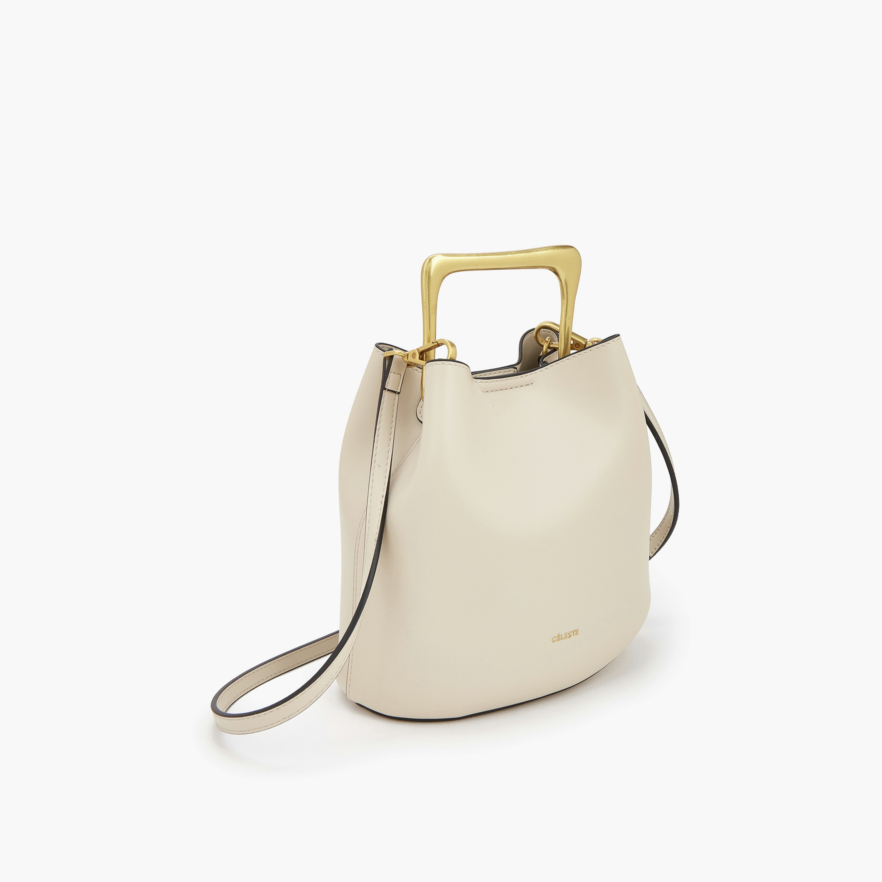 شنطة كروسبودي بمقبض ميتاليك مع شنطة صغيرة من سيليست-women-bagsandwallets-handbags-image-3