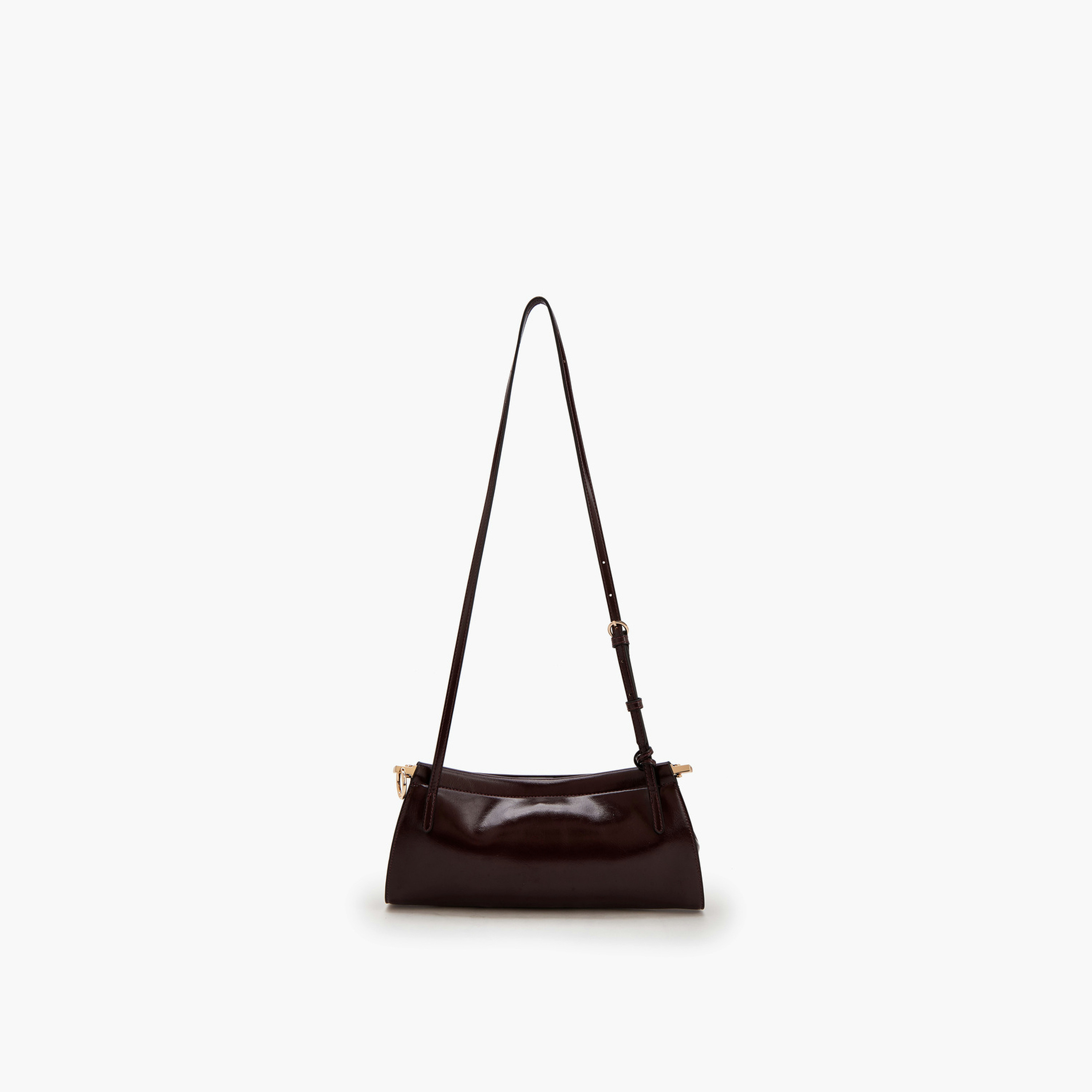 Celeste Solid Crossbody Bag with Metallic Accent-women-bagsandwallets-handbags-image-2