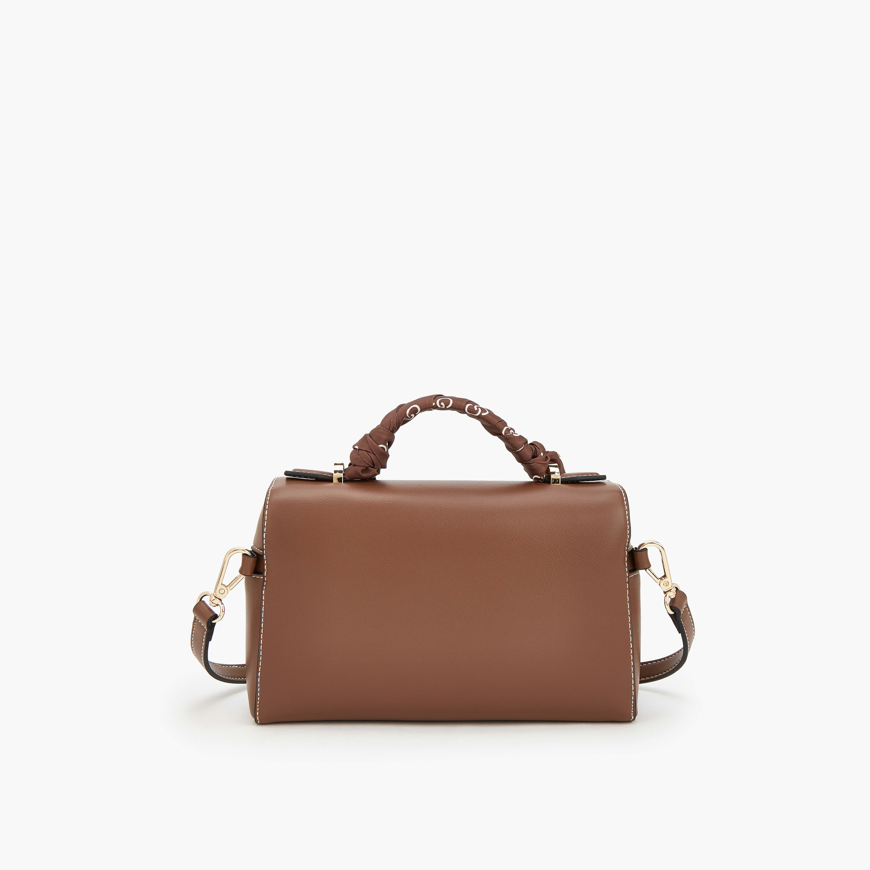 Celeste Solid Crossbody Bag with Scarf Detail-women-bagsandwallets-handbags-image-5