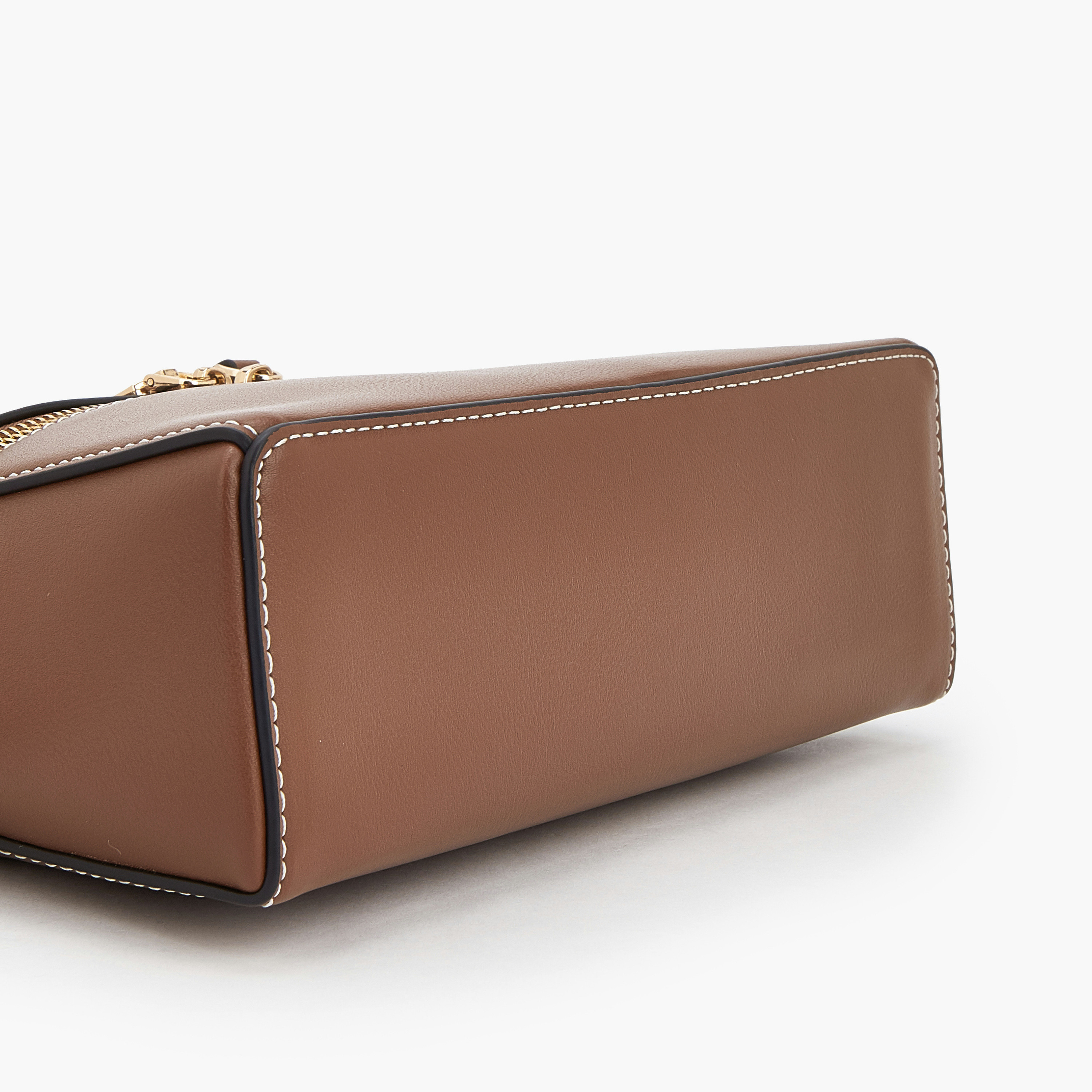 Celeste Solid Crossbody Bag with Scarf Detail-women-bagsandwallets-handbags-image-6