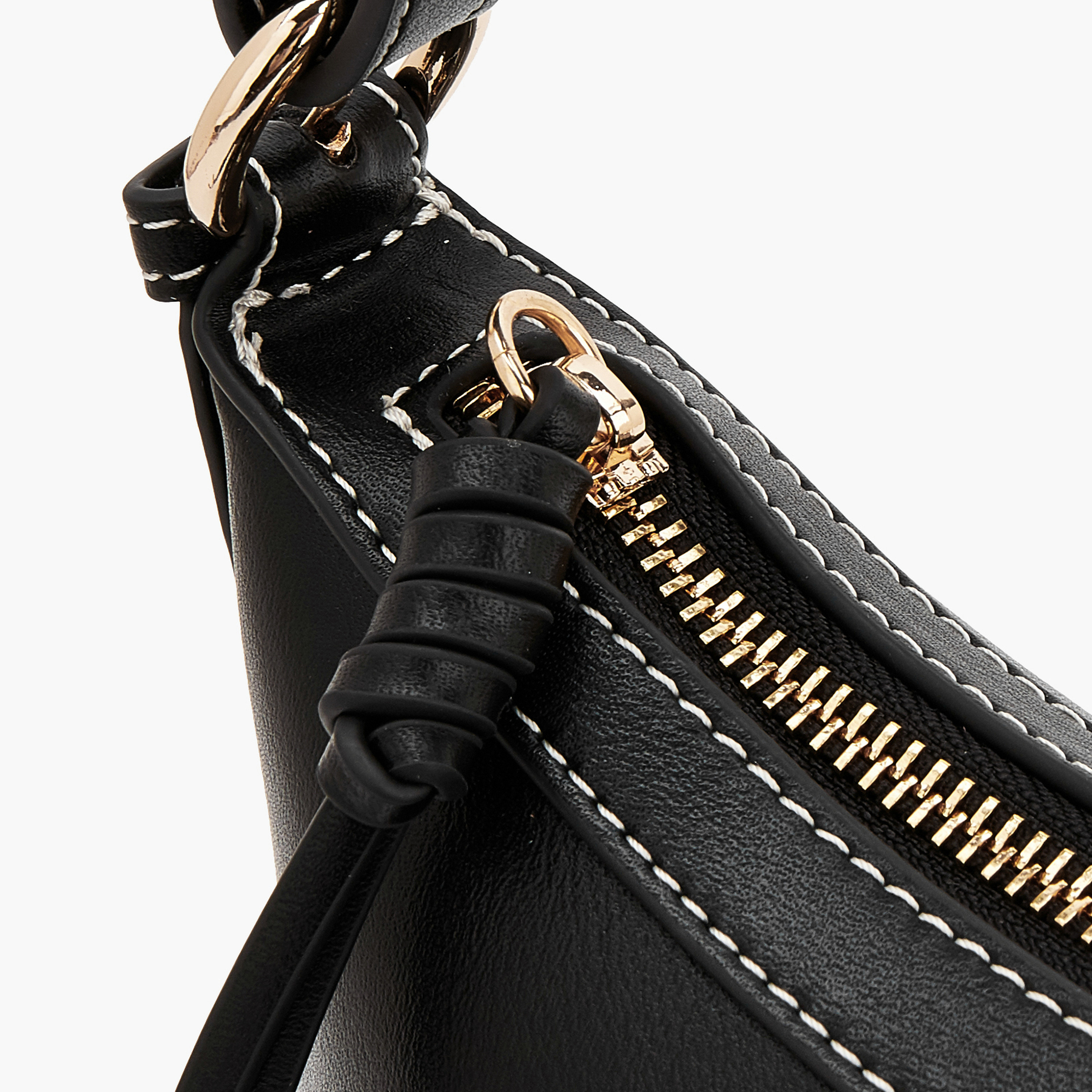 شنطة كتف سادة بحزام قابل للتعديل من سيليست-women-bagsandwallets-handbags-image-5
