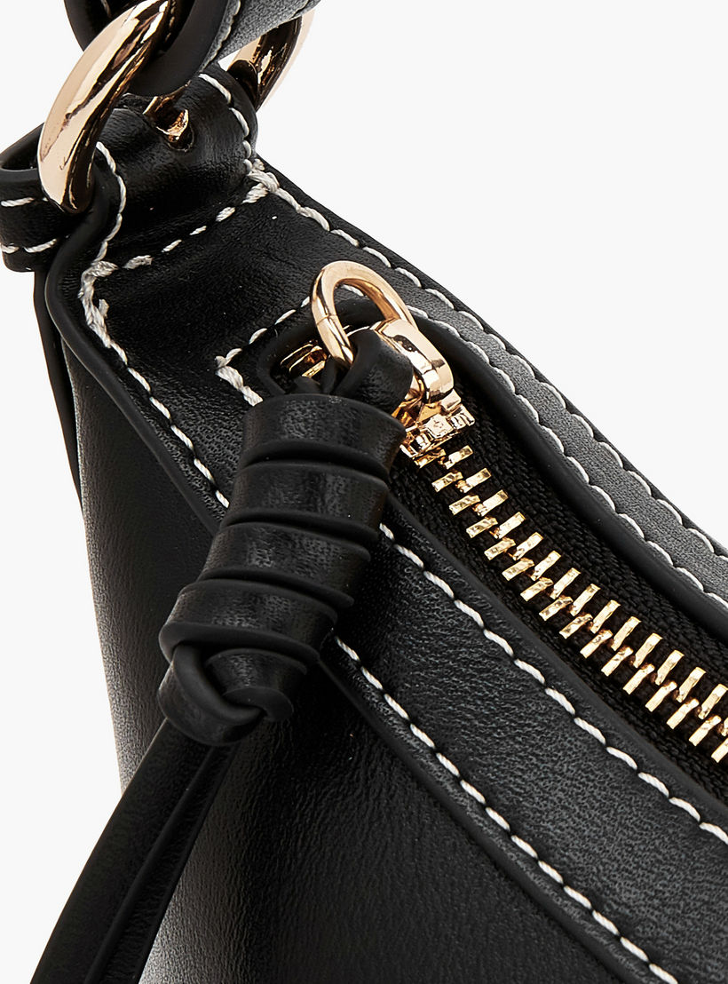 شنطة كتف سادة بحزام قابل للتعديل من سيليست-women-bagsandwallets-handbags-image-5
