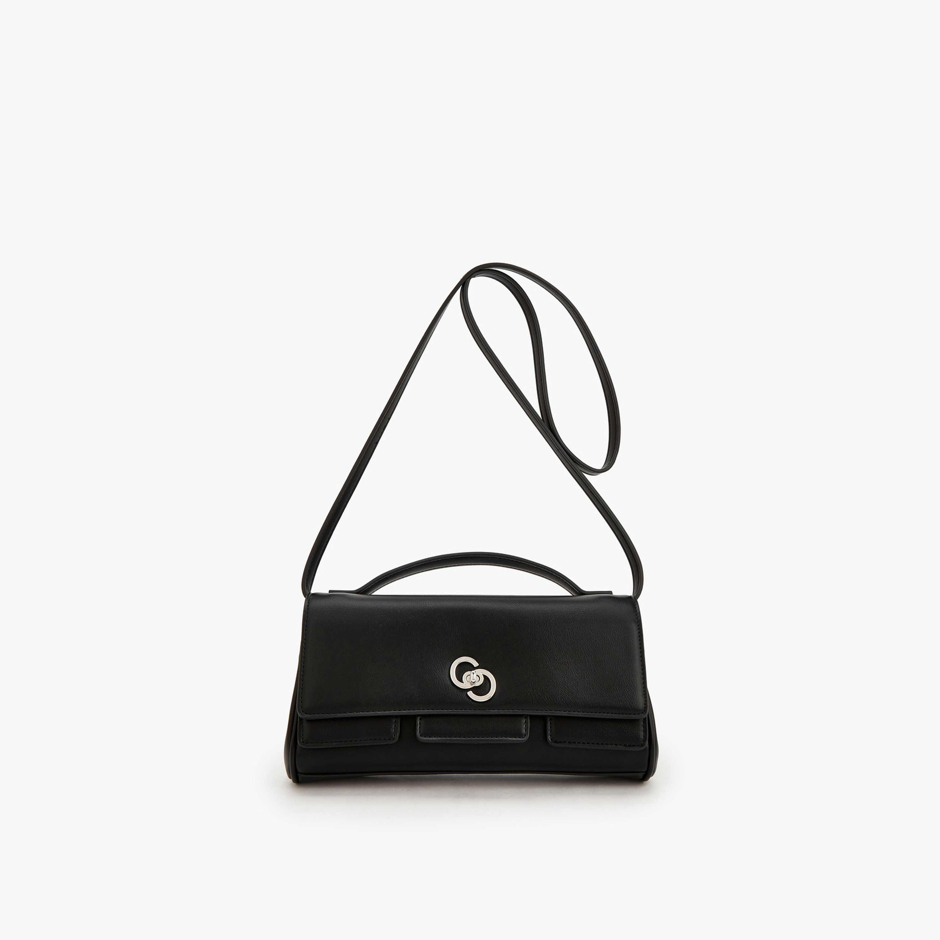 Celeste Solid Crossbody Bag with Strap Handle-women-bagsandwallets-handbags-image-1