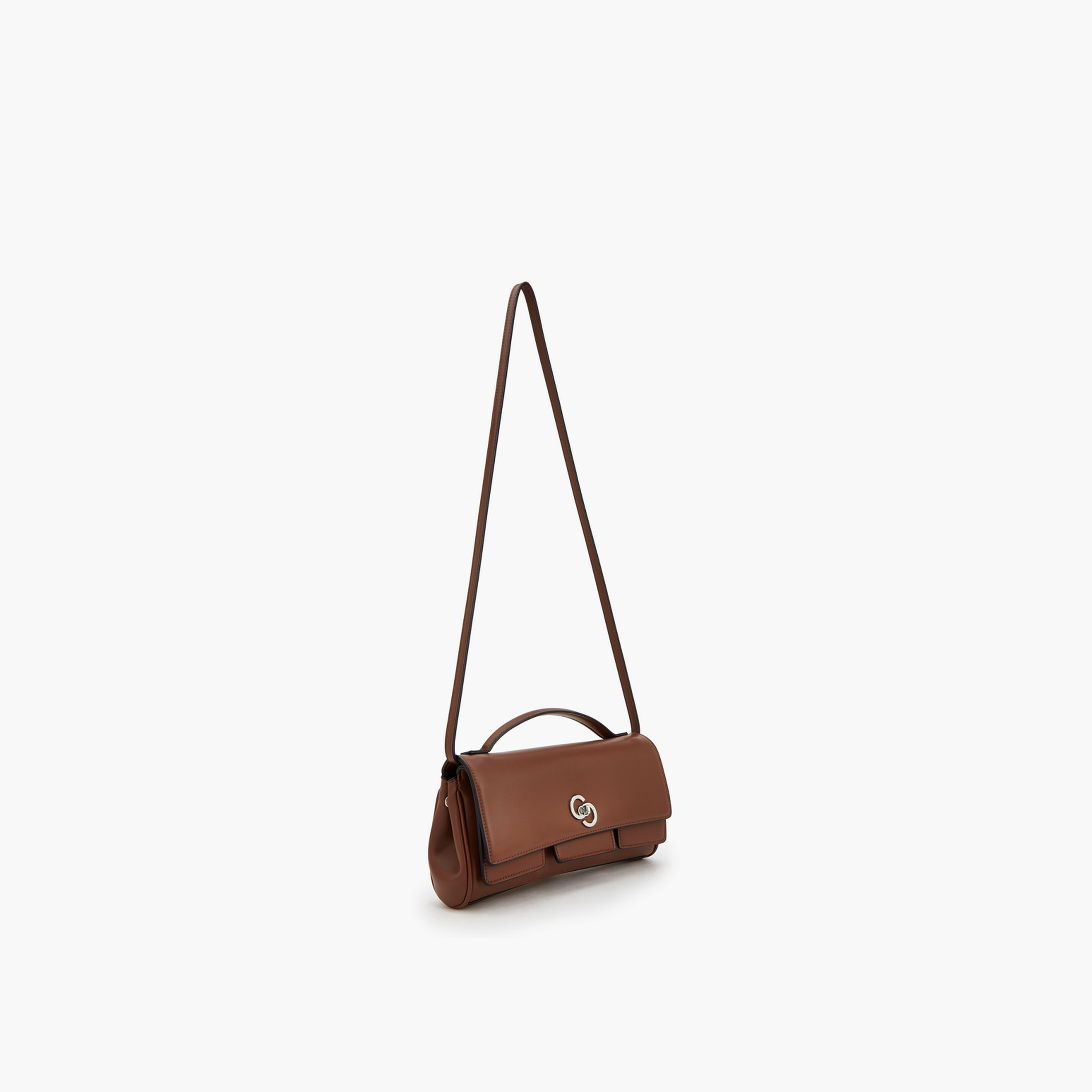 Celeste Solid Crossbody Bag with Strap Handle-women-bagsandwallets-handbags-image-2