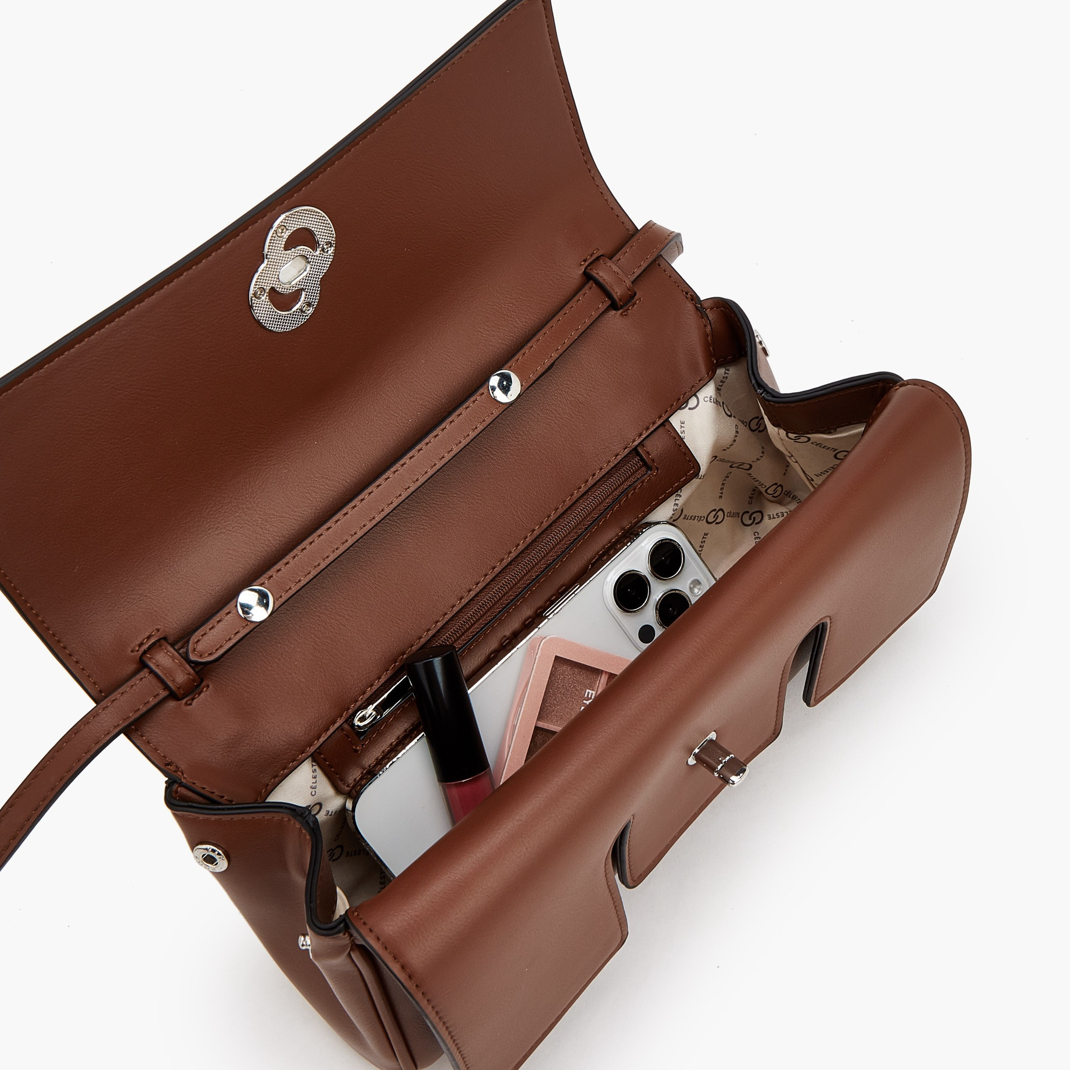 Celeste Solid Crossbody Bag with Strap Handle-women-bagsandwallets-handbags-image-7