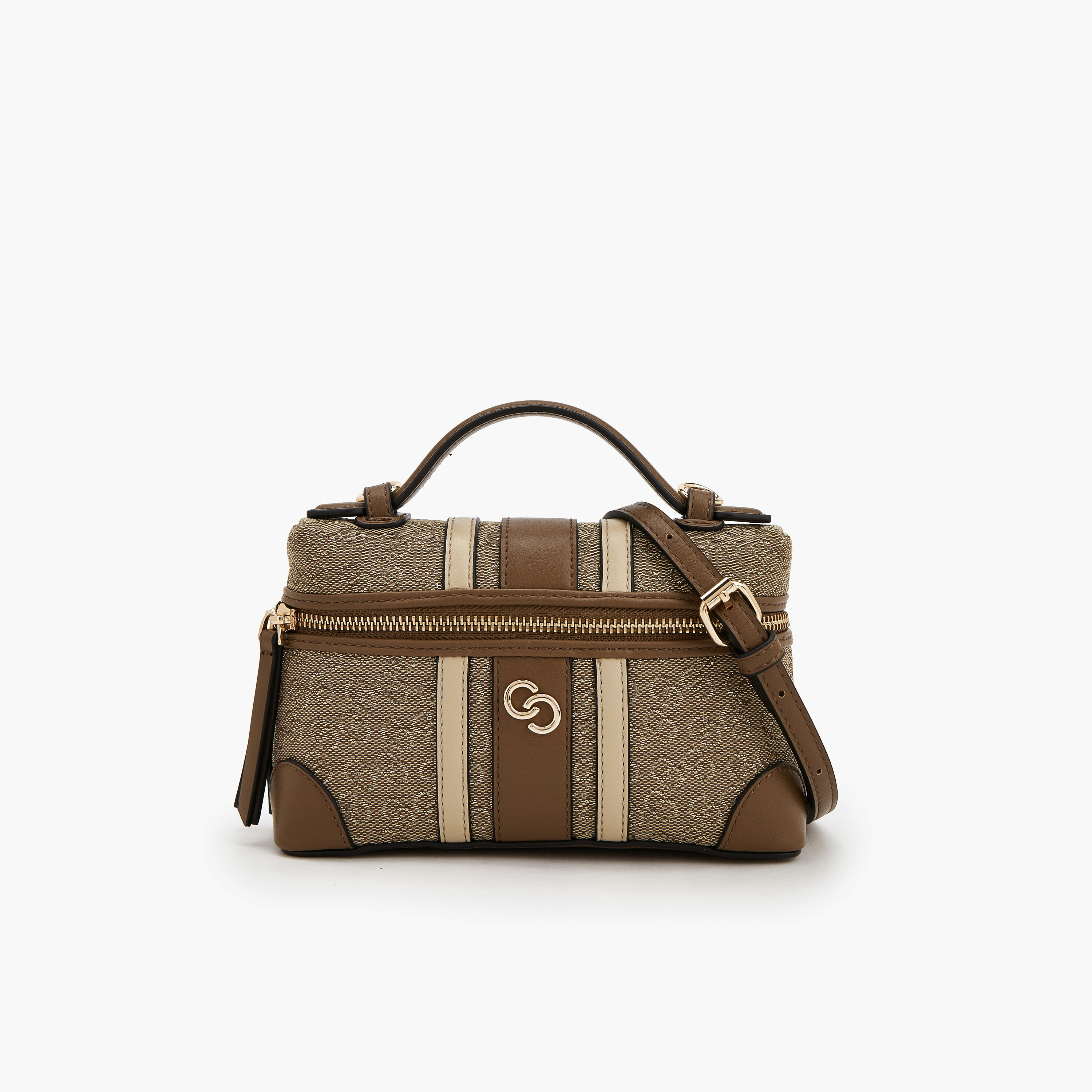 شنطة كروسبودي مونوجرام بحزام قابل للفصل من سيليست-women-bagsandwallets-handbags-image-1