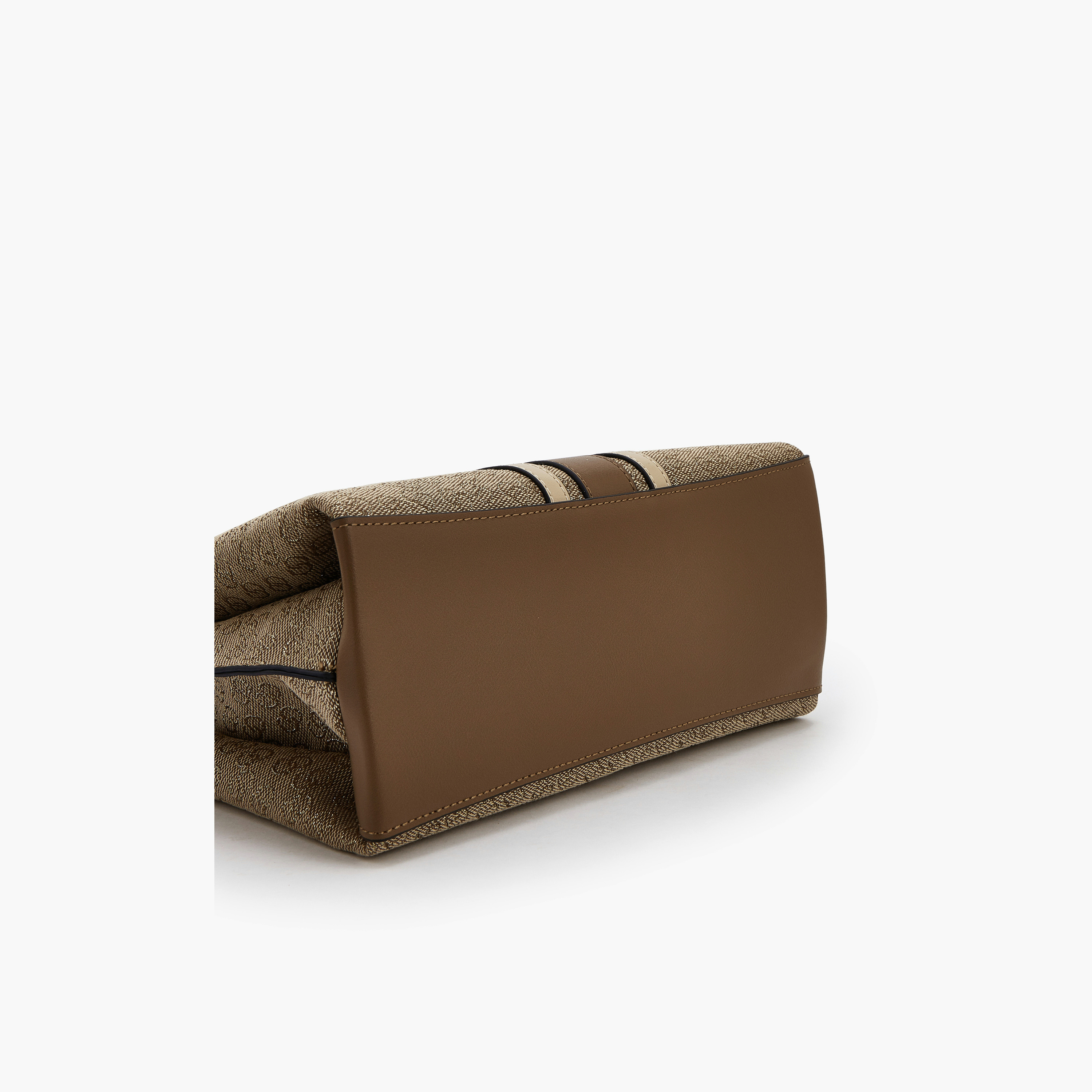 شنطة توتي جاكار بحزام قابل للفصل ونقوش مونوجرام من سيليست-women-bagsandwallets-handbags-image-6