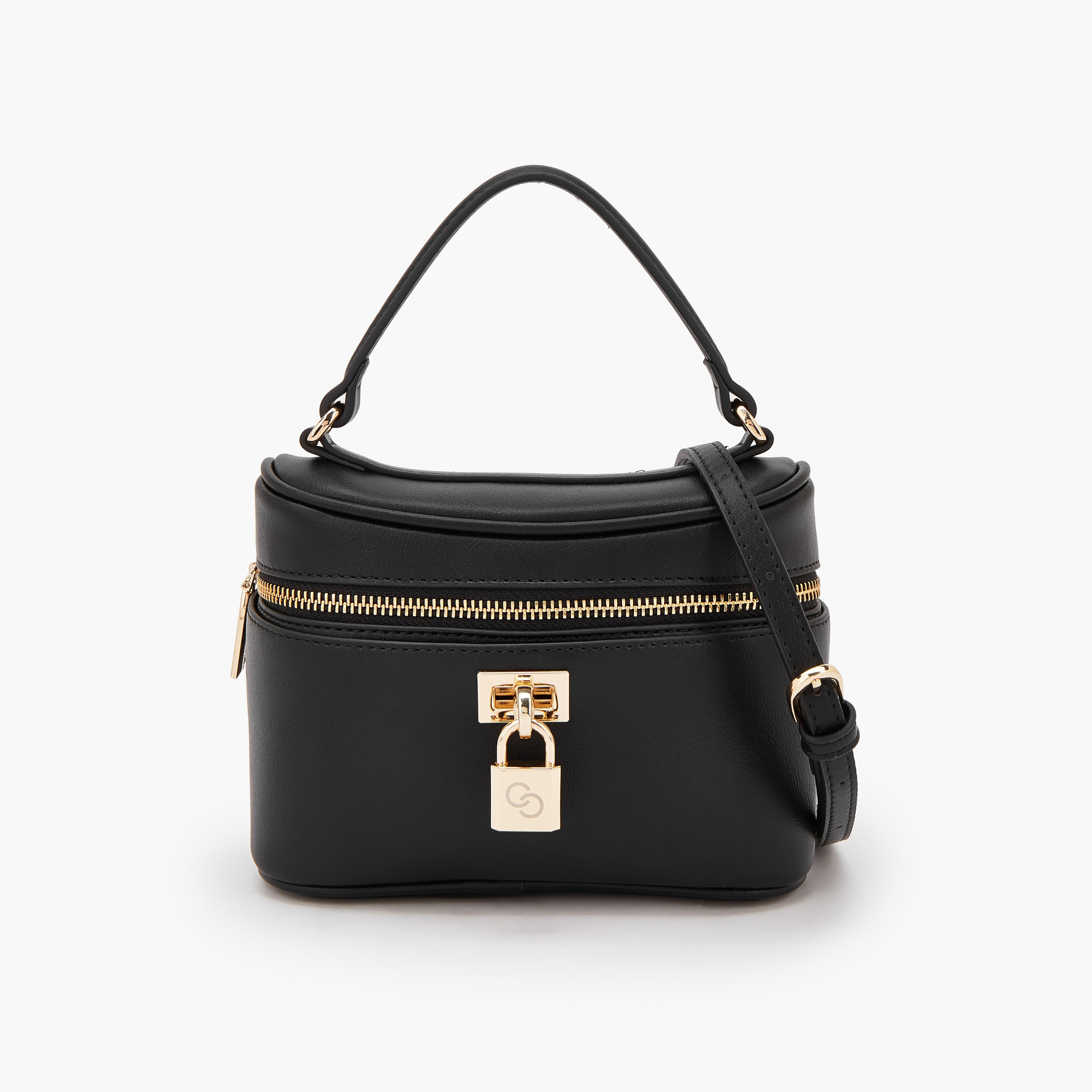 Celeste Solid Crossbody Bag with Padlock Accent-women-bagsandwallets-handbags-image-1