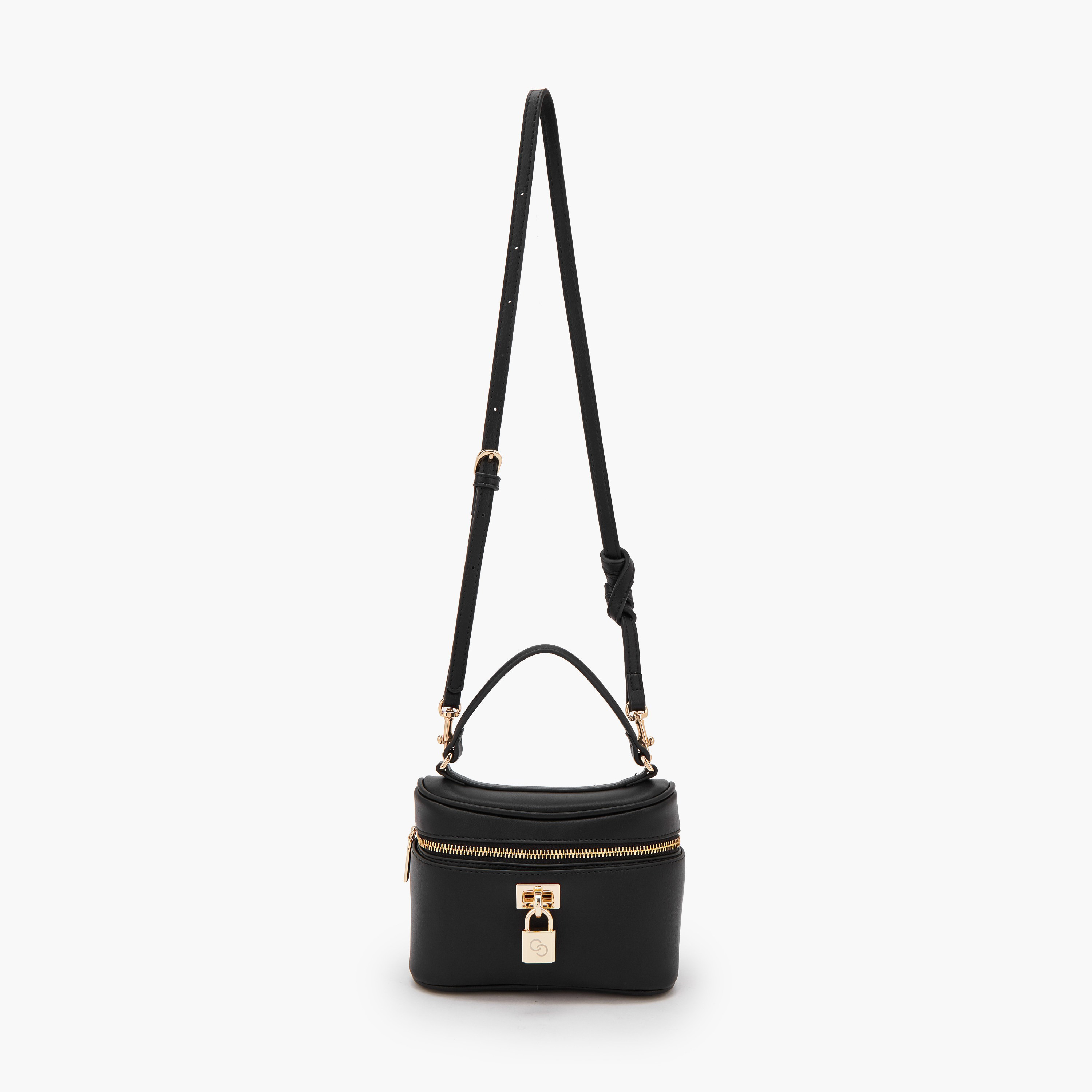 Celeste Solid Crossbody Bag with Padlock Accent-women-bagsandwallets-handbags-image-2