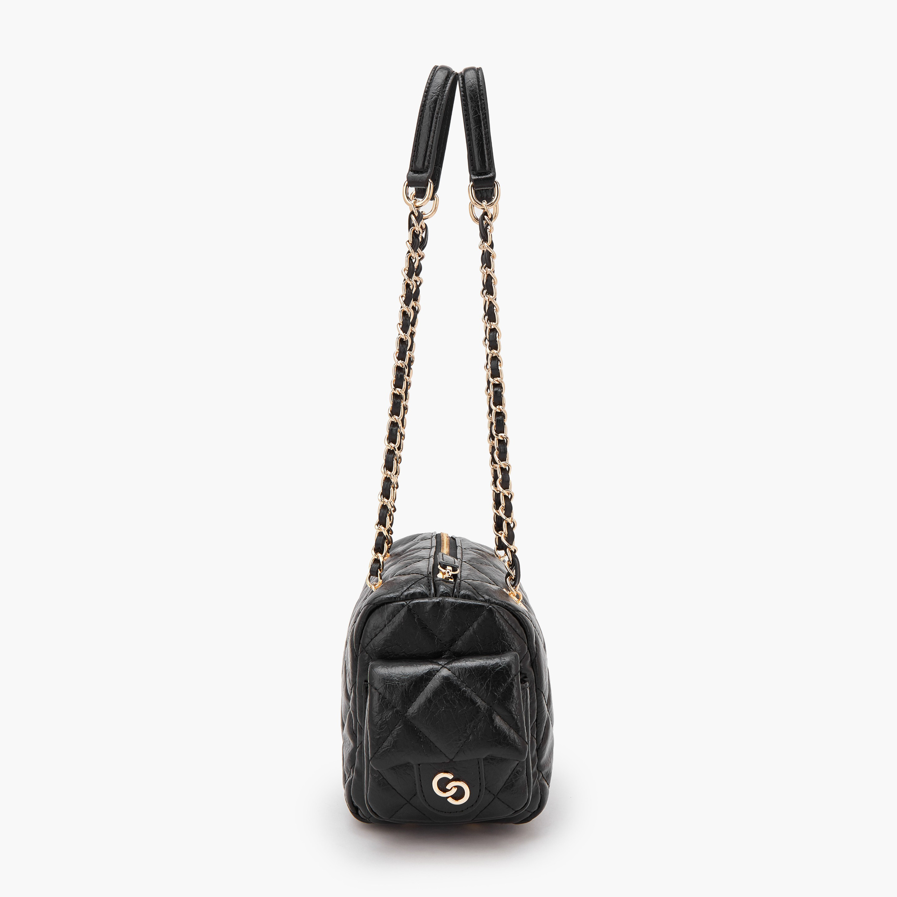 Celeste Quilted Shoulder Bag with Double Handle-women-bagsandwallets-handbags-image-5