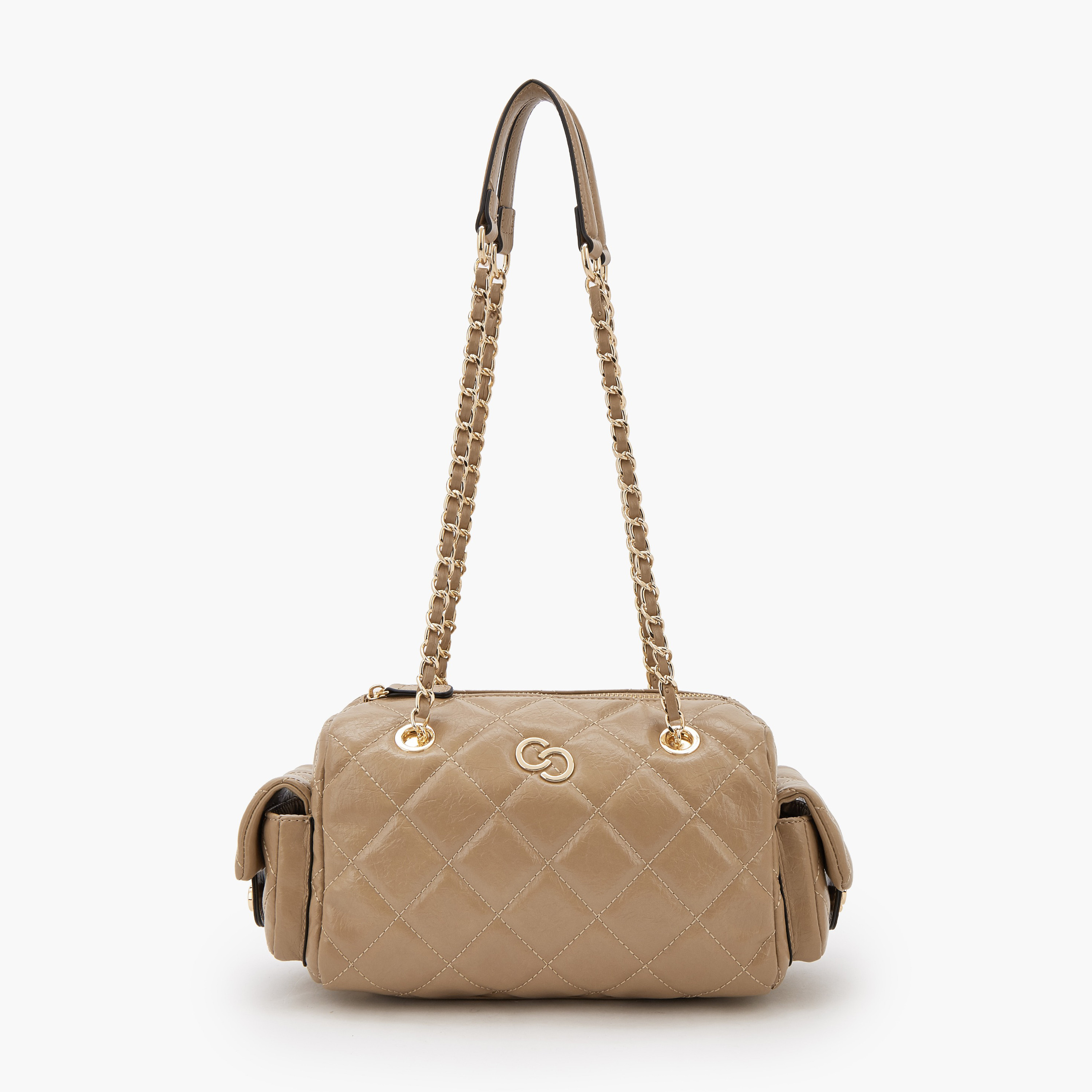 Celeste Quilted Shoulder Bag with Double Handle-women-bagsandwallets-handbags-image-5