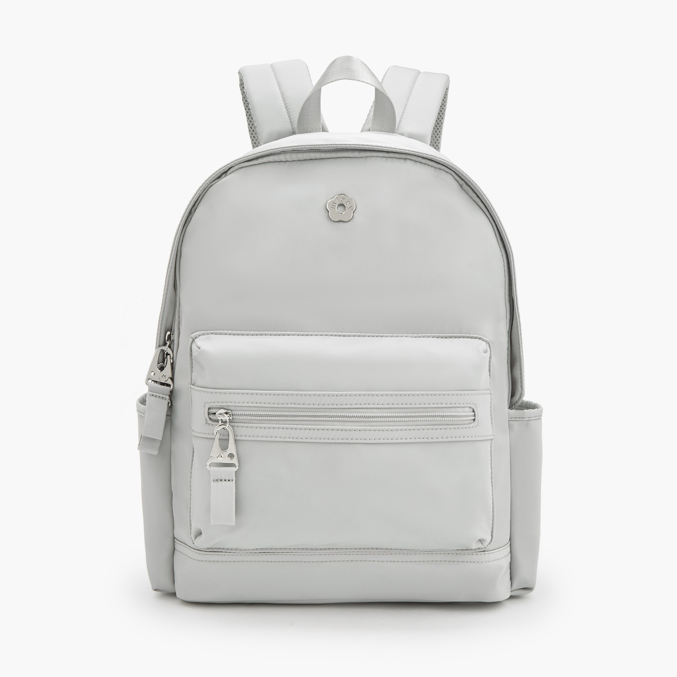 Missy Solid Backpack with Zip Closure and Adjustable Strap-women-bagsandwallets-backpacks-image-1