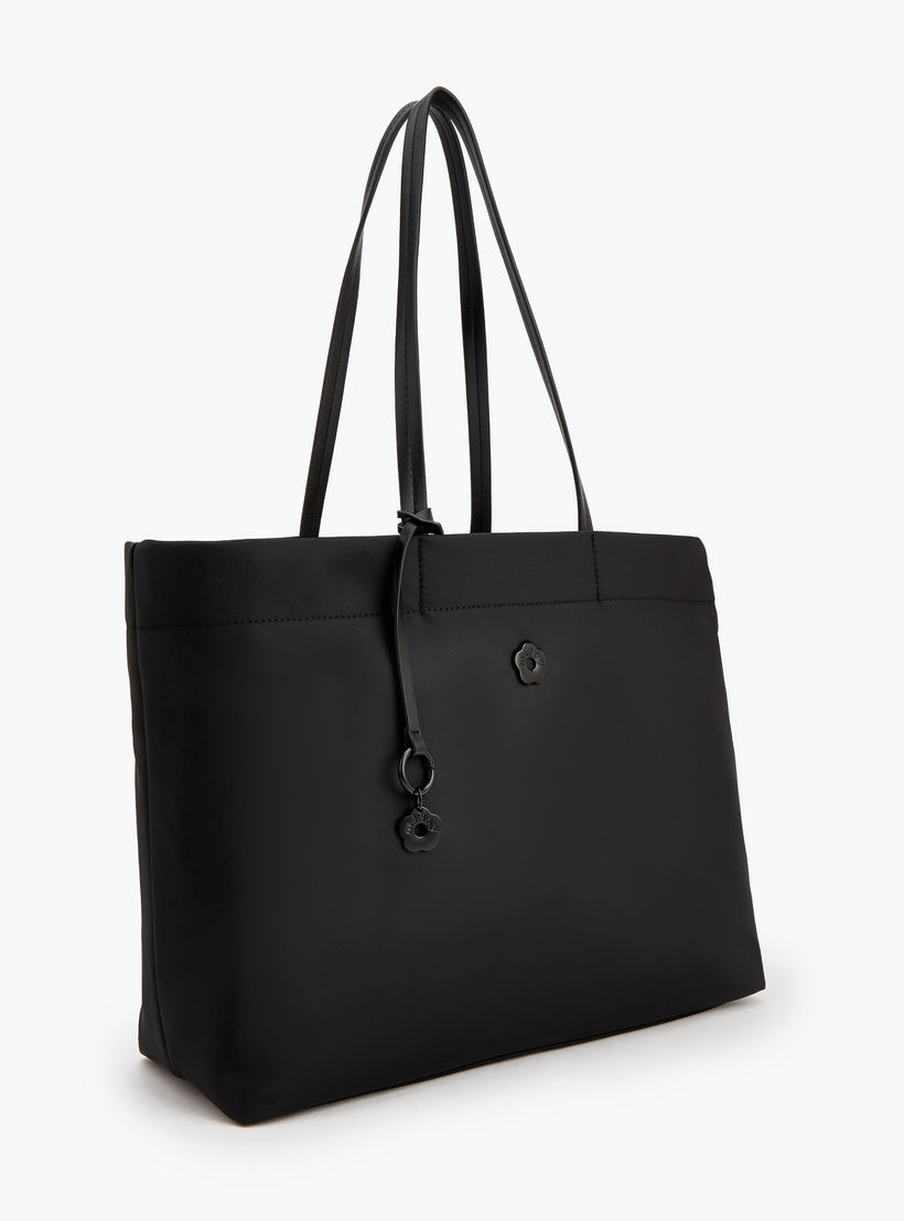 Missy Solid Tote Bag with Zip Closure-women-bagsandwallets-handbags-image-2