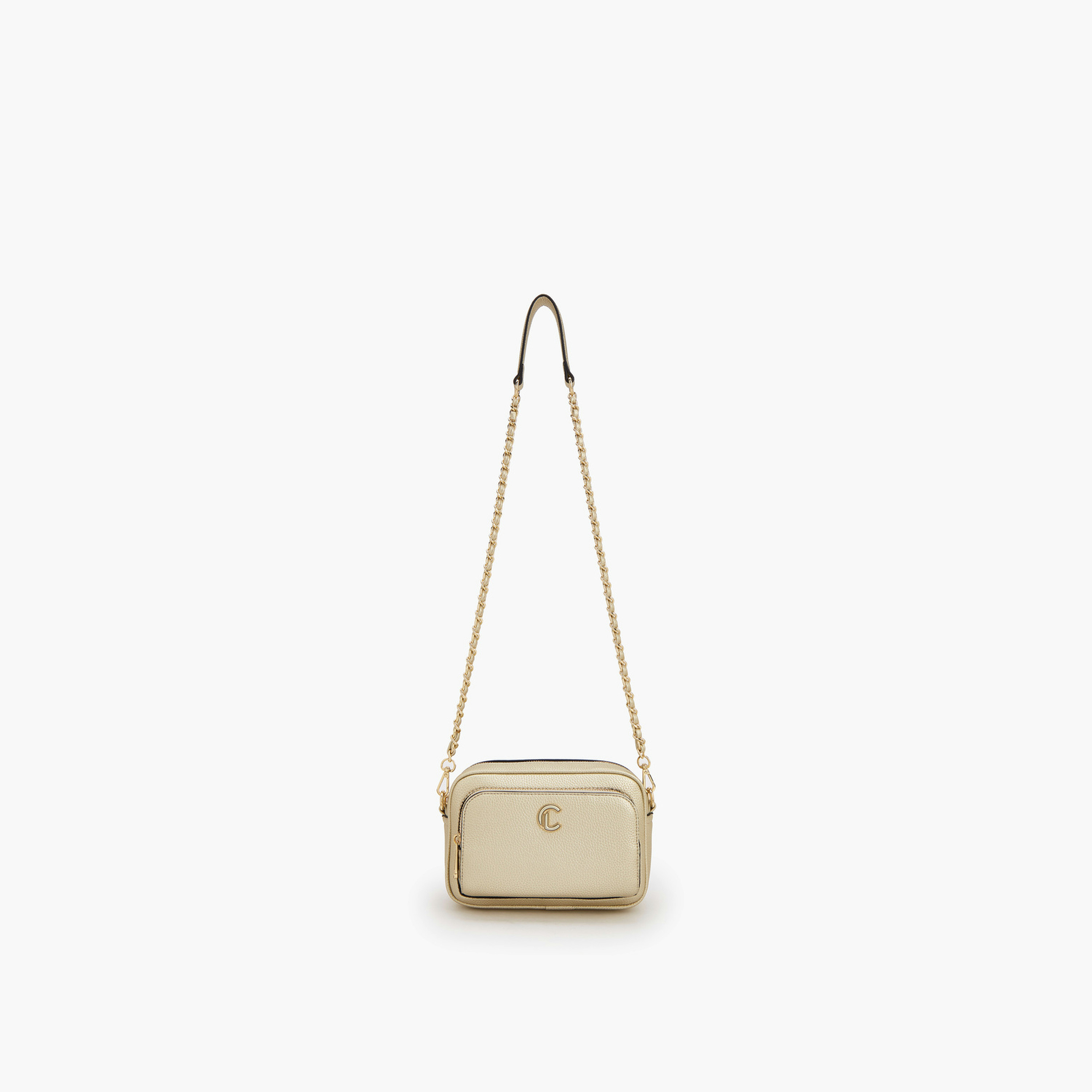 شنطة كروس بودي بارزة الملمس بحزام سلسلة من لو كونفورت-women-bagsandwallets-handbags-image-2