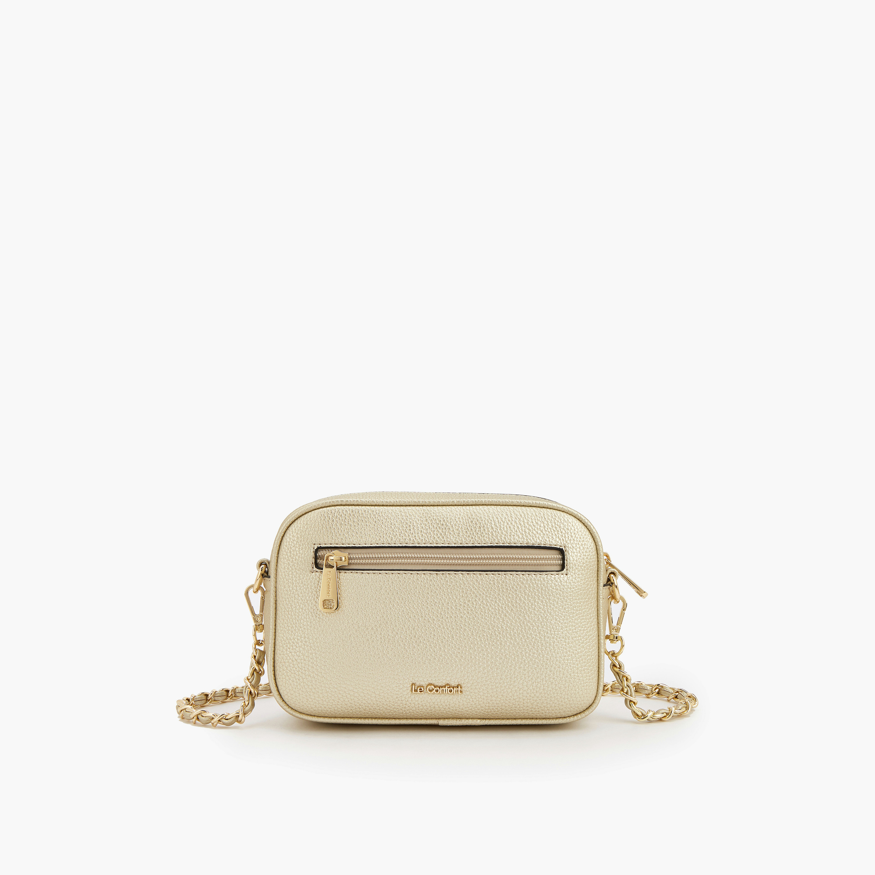 شنطة كروس بودي بارزة الملمس بحزام سلسلة من لو كونفورت-women-bagsandwallets-handbags-image-3