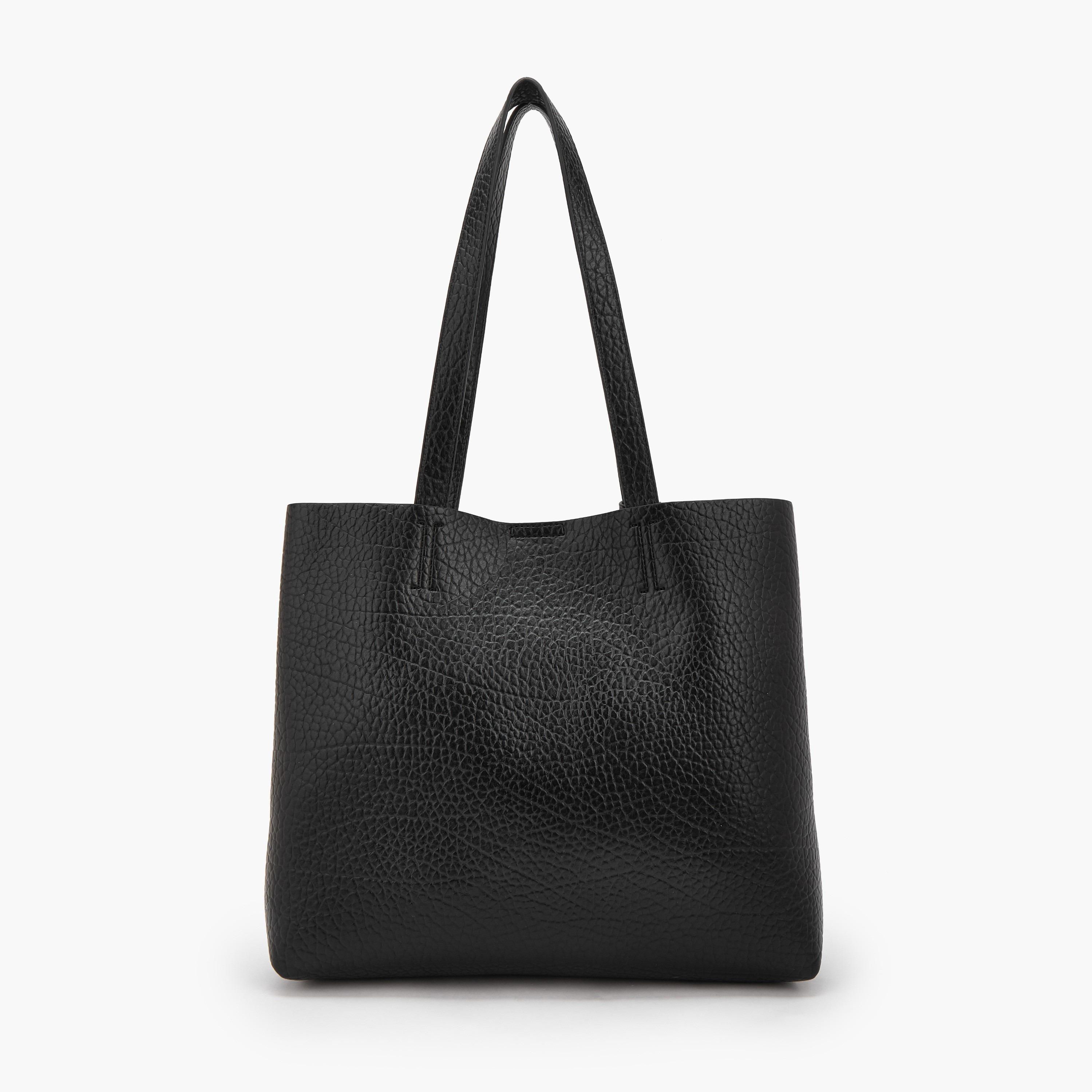 Celeste Textured Tote Bag with Pouch-women-bagsandwallets-handbags-image-6