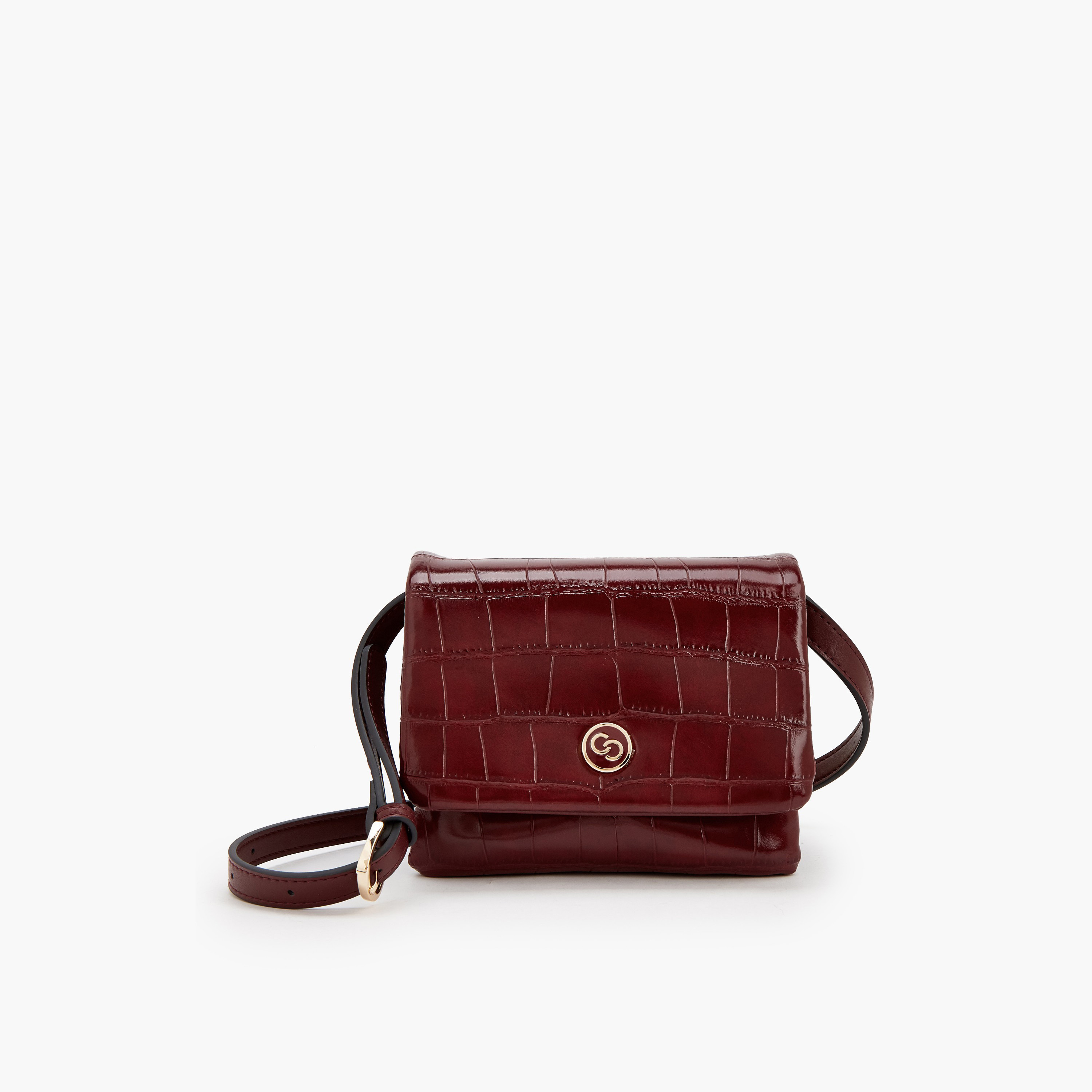 شنطة كروس بودي بارزة الملمس بإغلاق مغناطيسي من سيليست-women-bagsandwallets-handbags-image-1