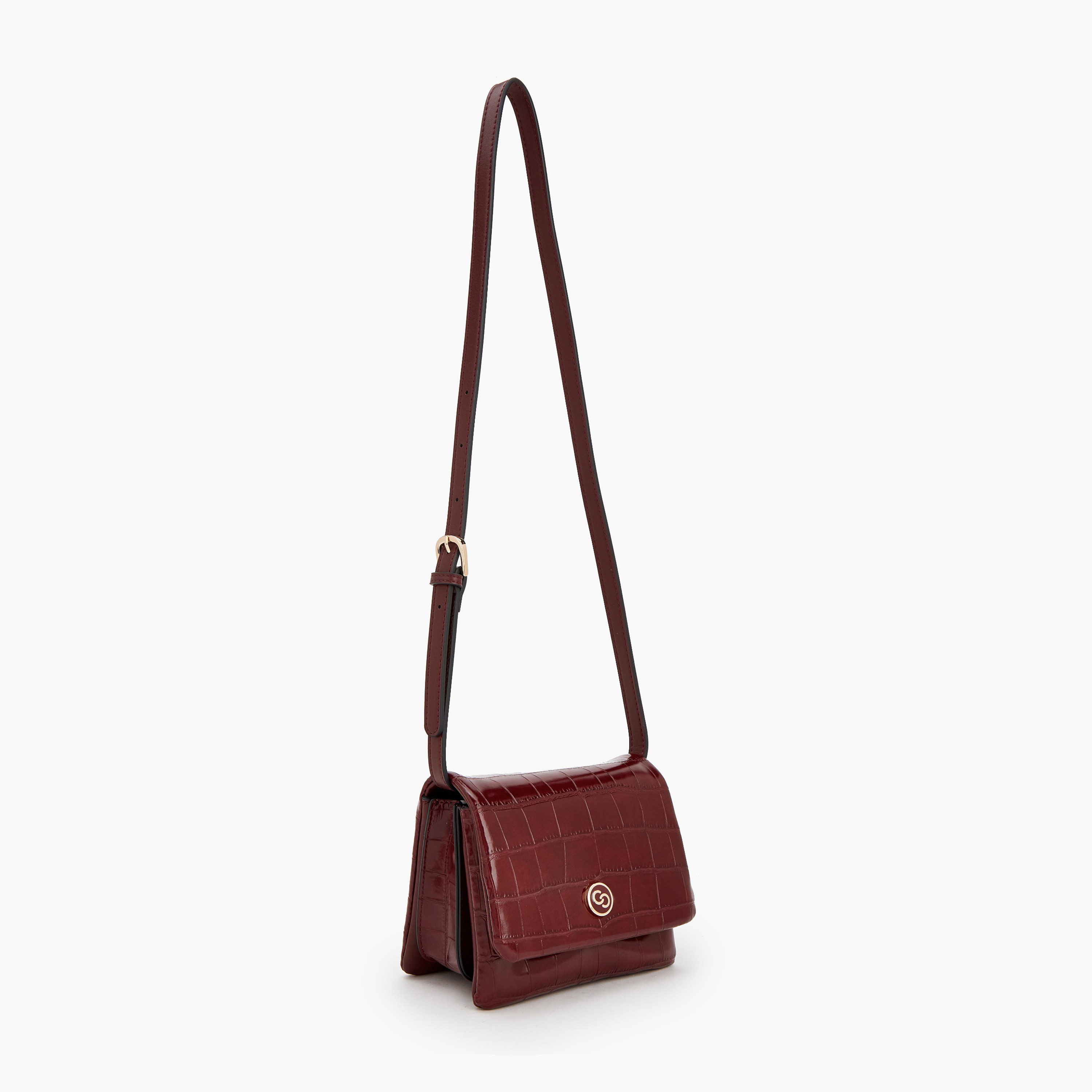 شنطة كروس بودي بارزة الملمس بإغلاق مغناطيسي من سيليست-women-bagsandwallets-handbags-image-2