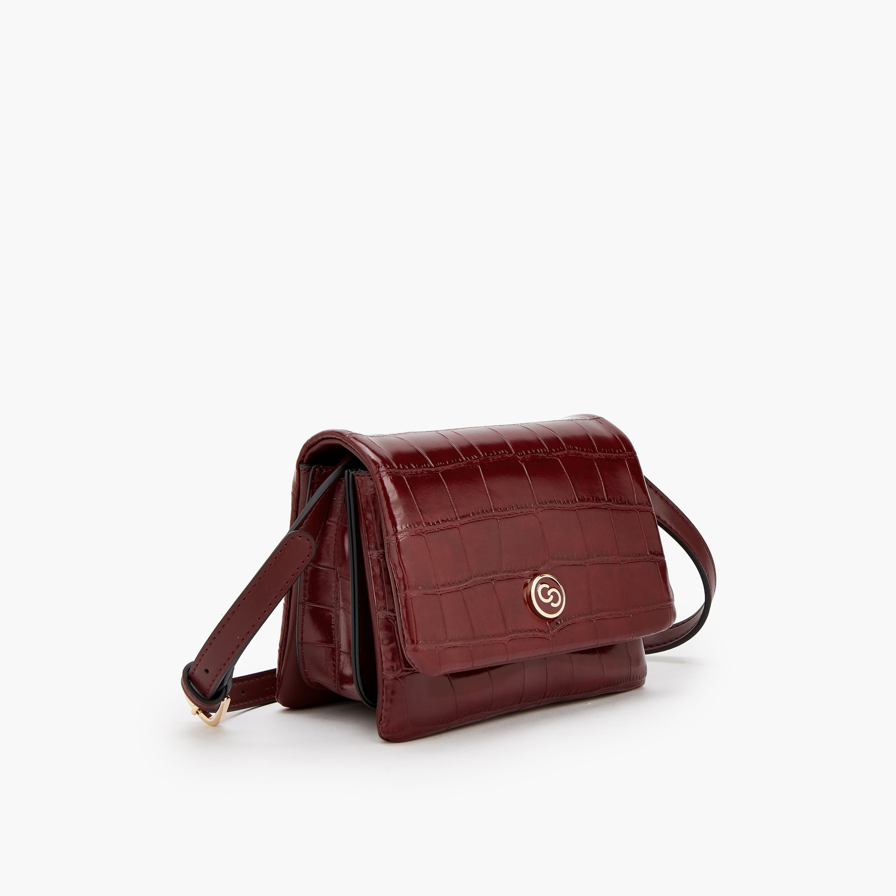 شنطة كروس بودي بارزة الملمس بإغلاق مغناطيسي من سيليست-women-bagsandwallets-handbags-image-4