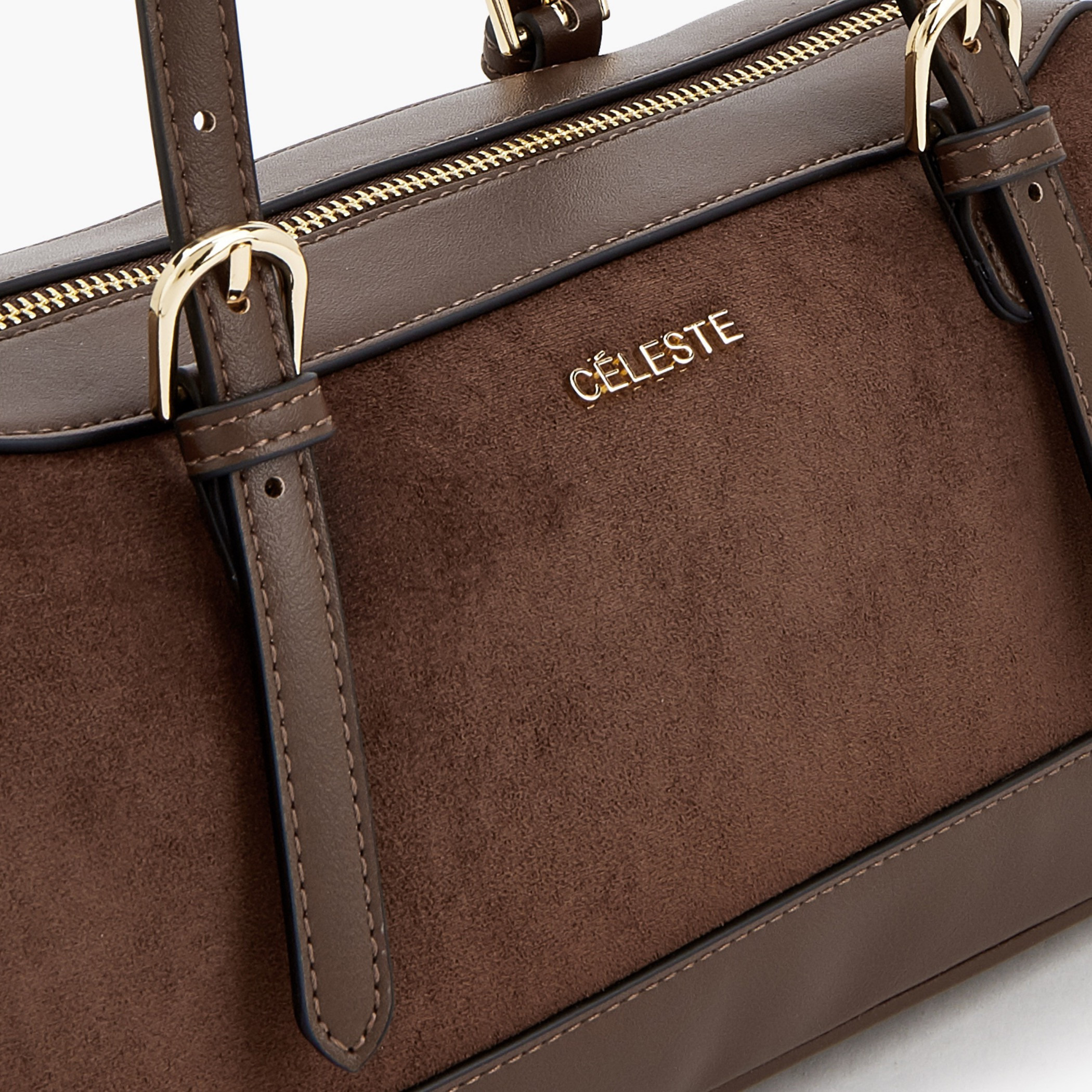 شنطة كتف بارزة الملمس بحزام قابل للفصل من سيليست-women-bagsandwallets-handbags-image-3