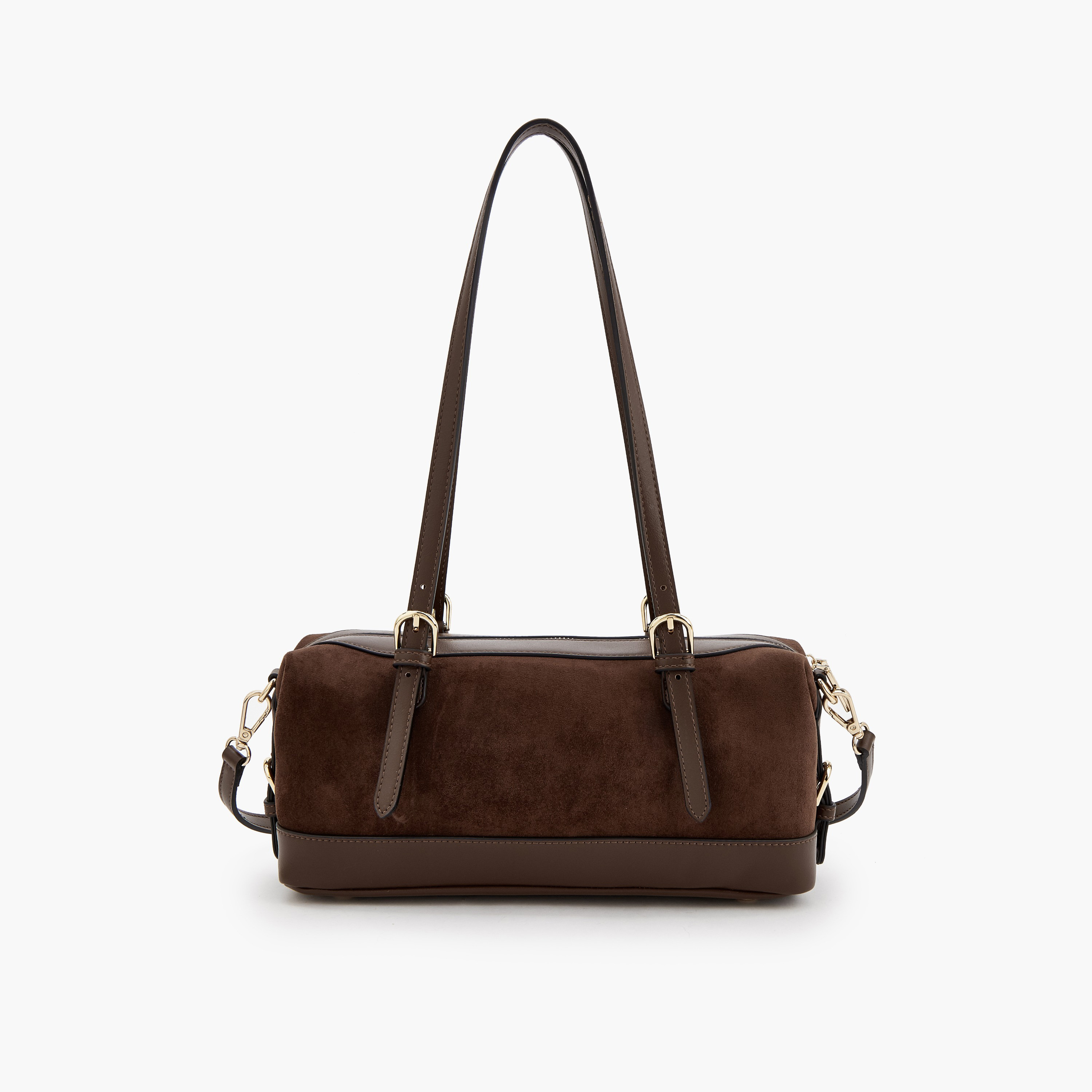 شنطة كتف بارزة الملمس بحزام قابل للفصل من سيليست-women-bagsandwallets-handbags-image-4