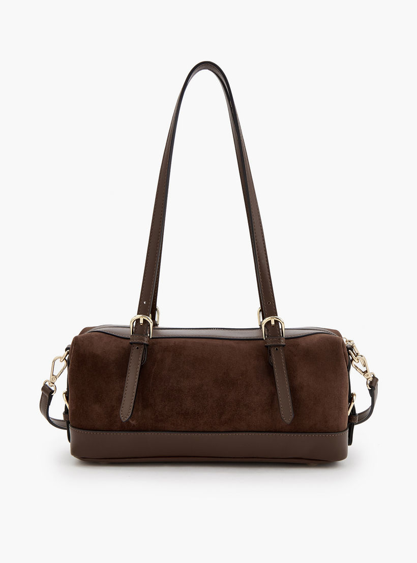 شنطة كتف بارزة الملمس بحزام قابل للفصل من سيليست-women-bagsandwallets-handbags-image-4