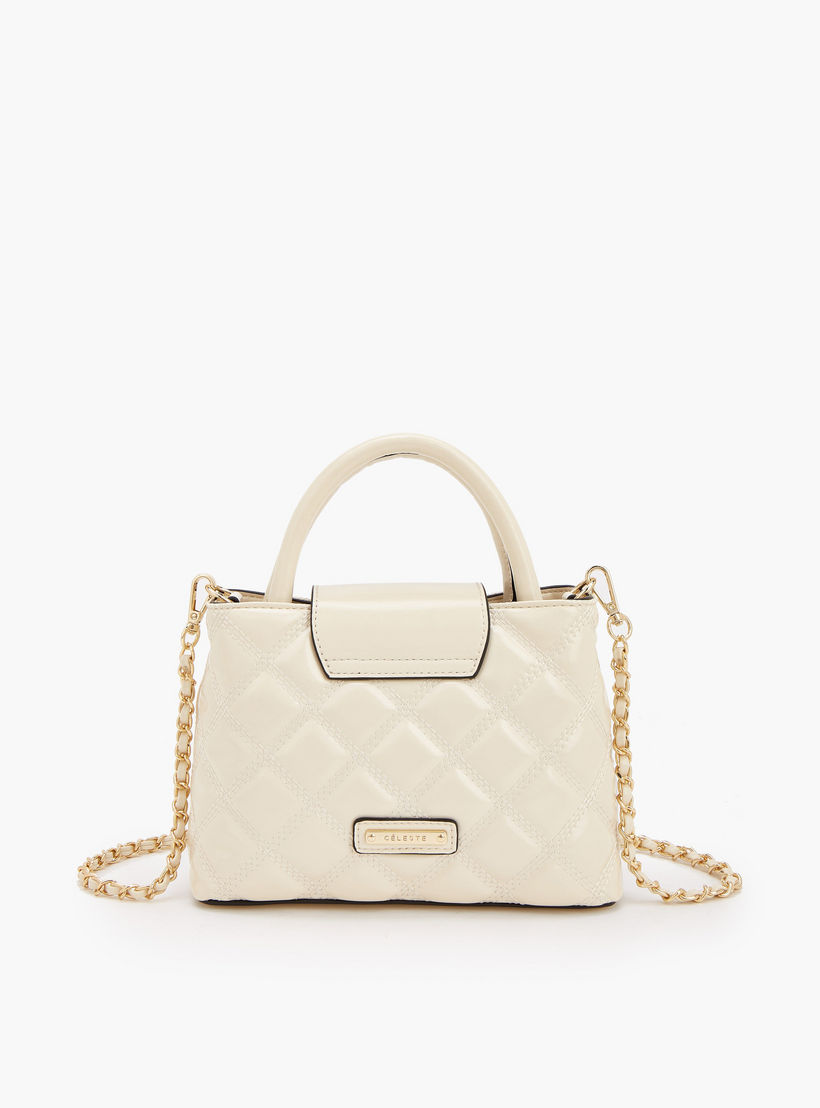 شنطة كروس بودي مبطنة بحزام سلسلة من سيليست-women-bagsandwallets-handbags-image-5