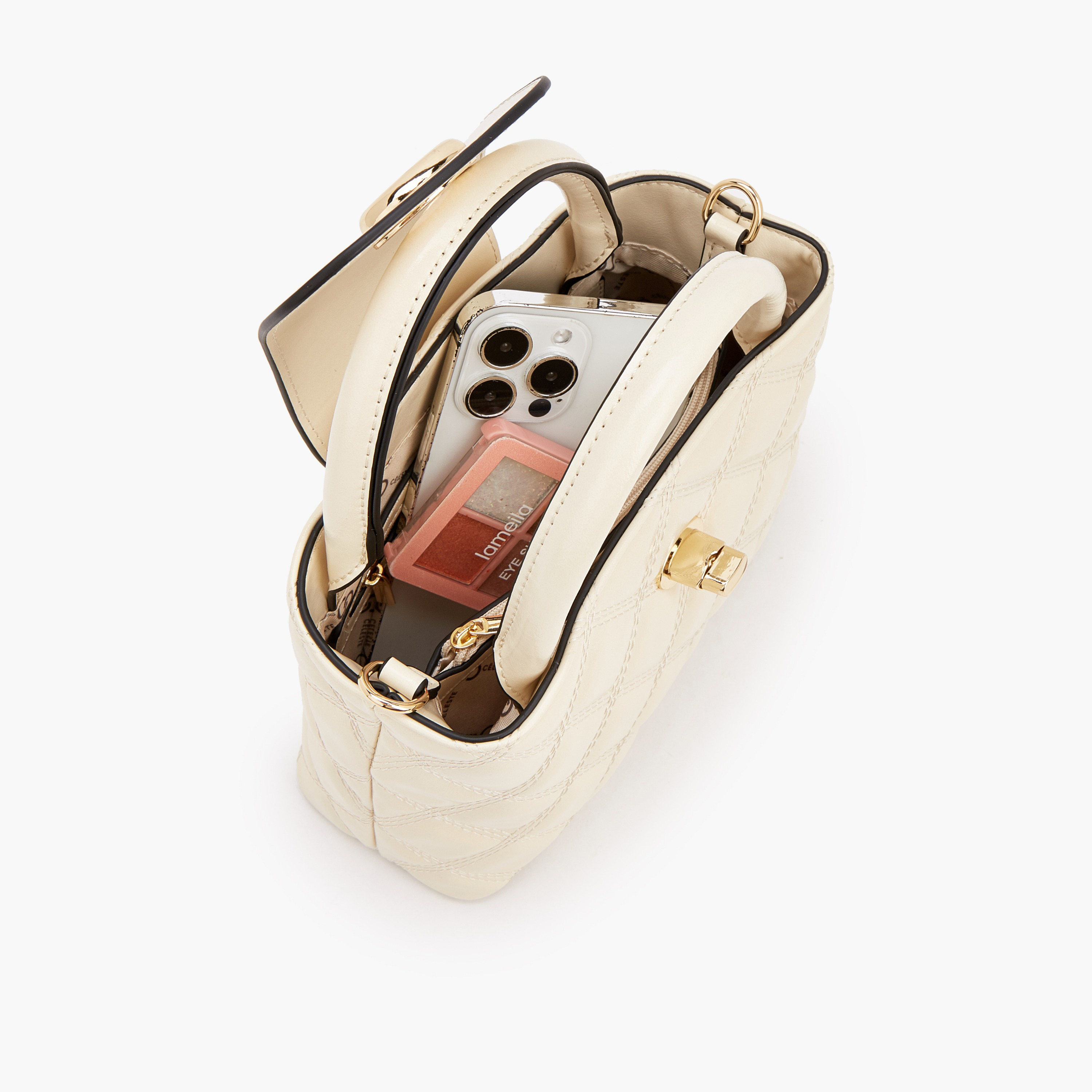 شنطة كروس بودي مبطنة بحزام سلسلة من سيليست-women-bagsandwallets-handbags-image-7