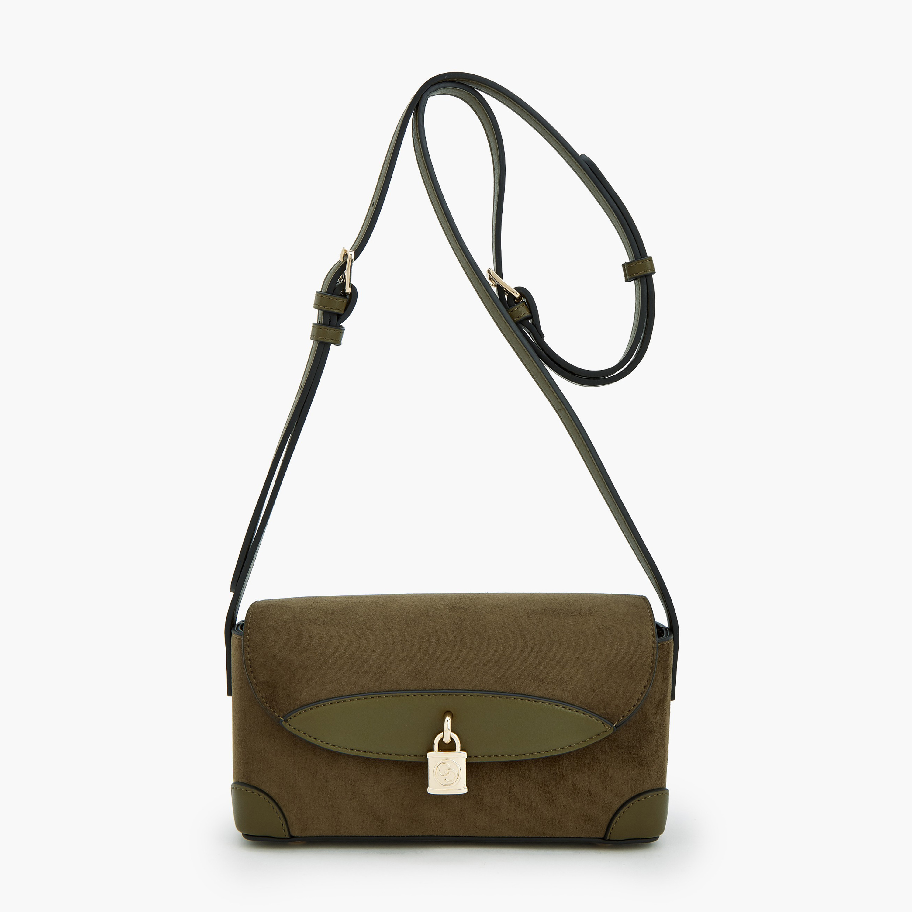 Celeste Solid Crossbody Bag with Magnetic Clasp Closure-women-bagsandwallets-handbags-image-1