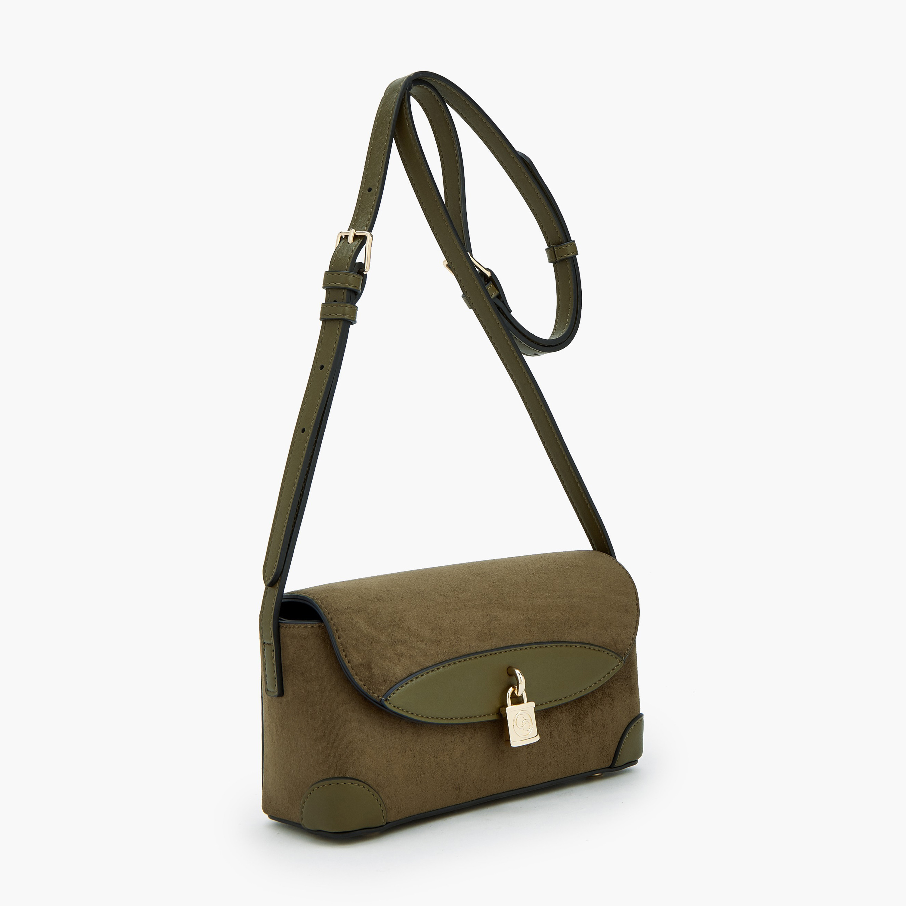 Celeste Solid Crossbody Bag with Magnetic Clasp Closure-women-bagsandwallets-handbags-image-5