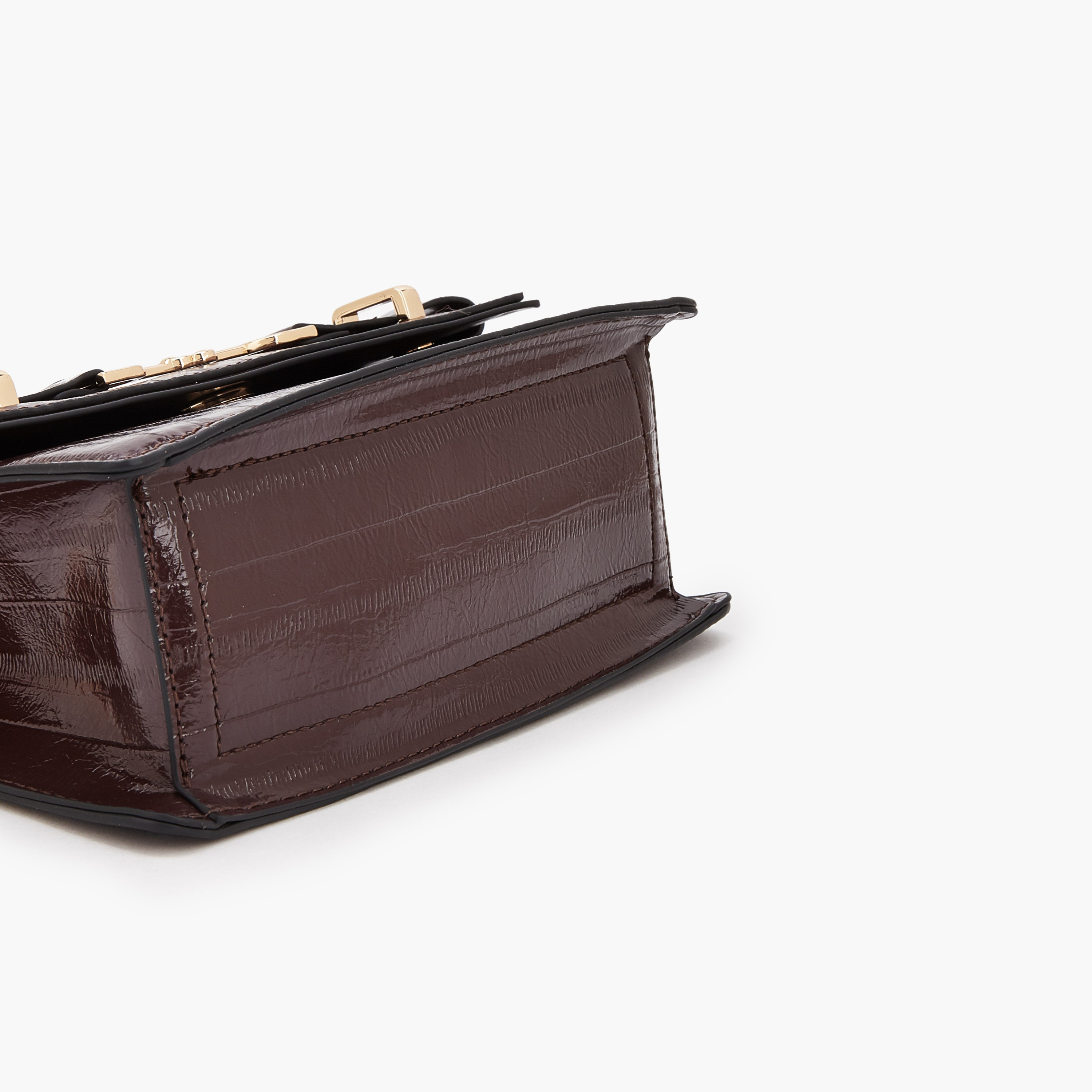 شنطة كروس بودي بارزة الملمس بحزام سلسلة من سيليست-women-bagsandwallets-handbags-image-6
