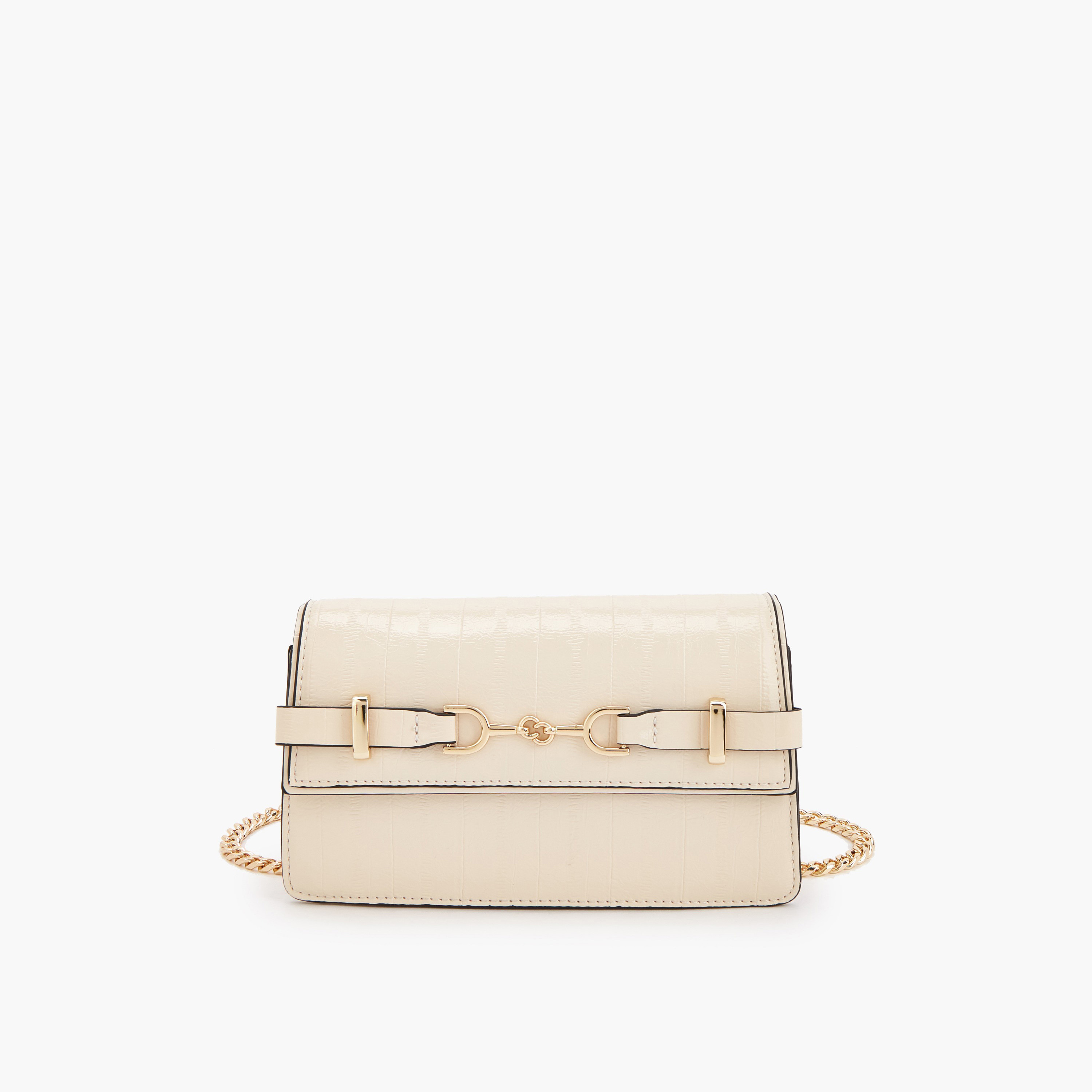 شنطة كروس بودي بارزة الملمس بحزام سلسلة من سيليست-women-bagsandwallets-handbags-image-1