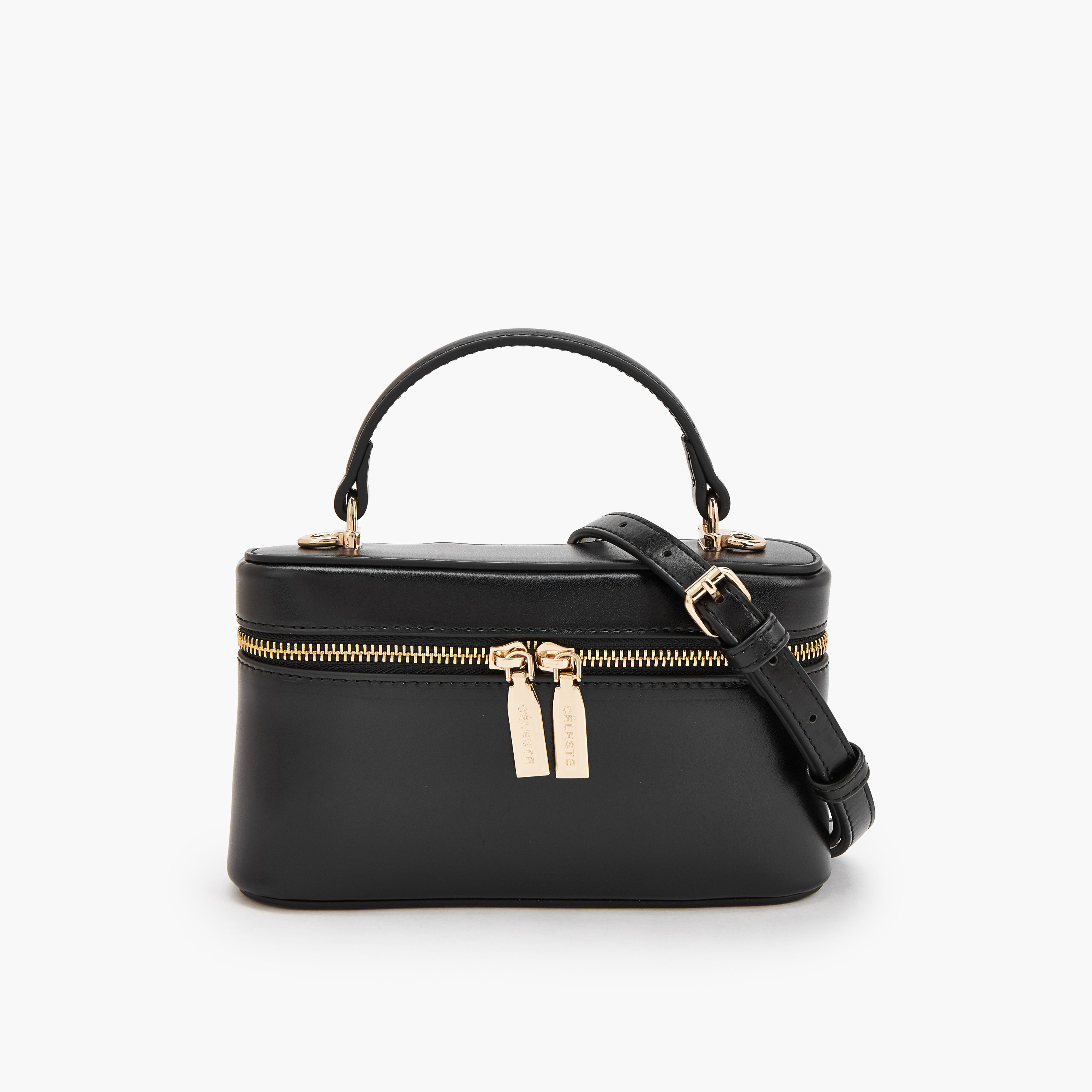 Celeste Solid Crossbody Bag with Top Handle-women-bagsandwallets-handbags-image-1