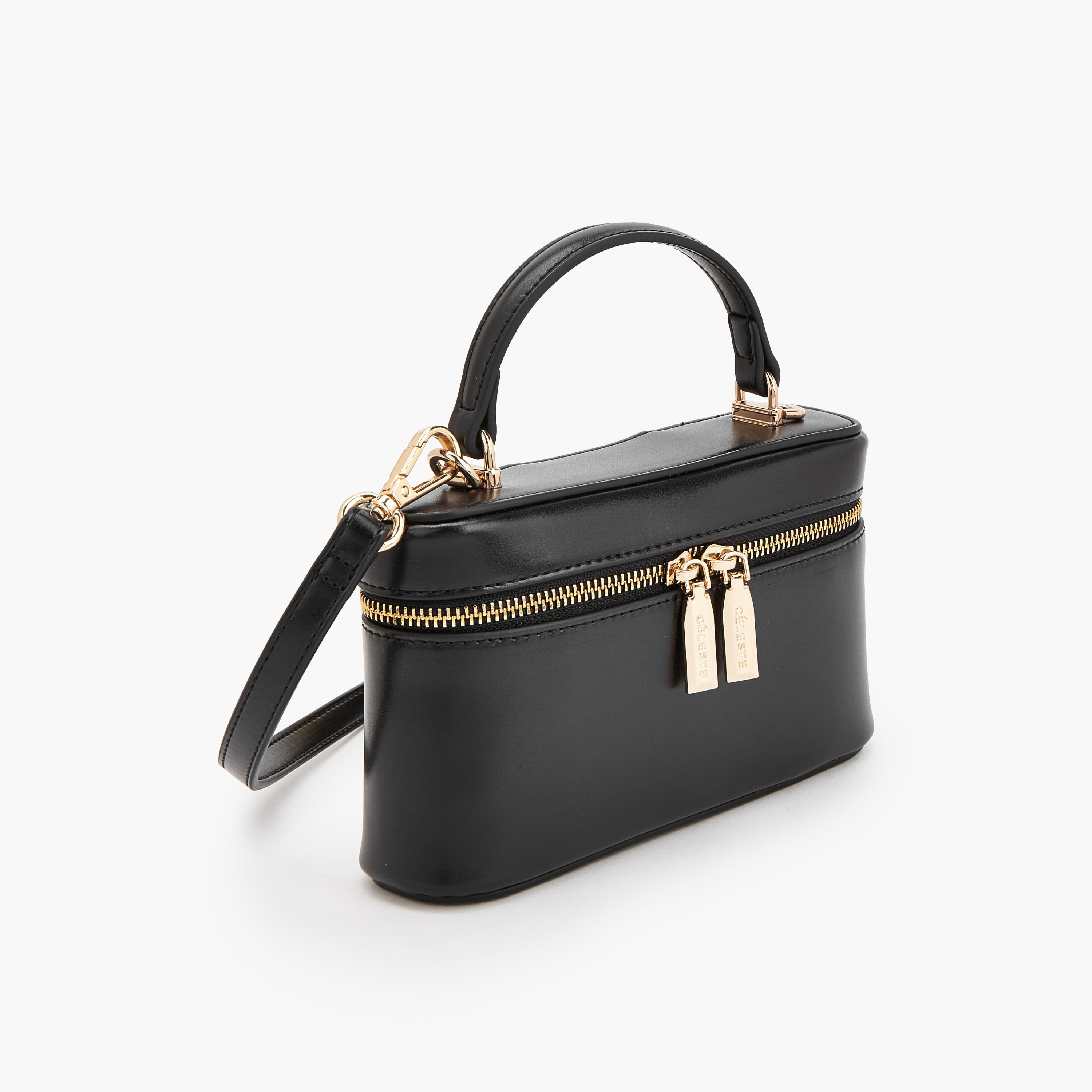 Celeste Solid Crossbody Bag with Top Handle-women-bagsandwallets-handbags-image-3