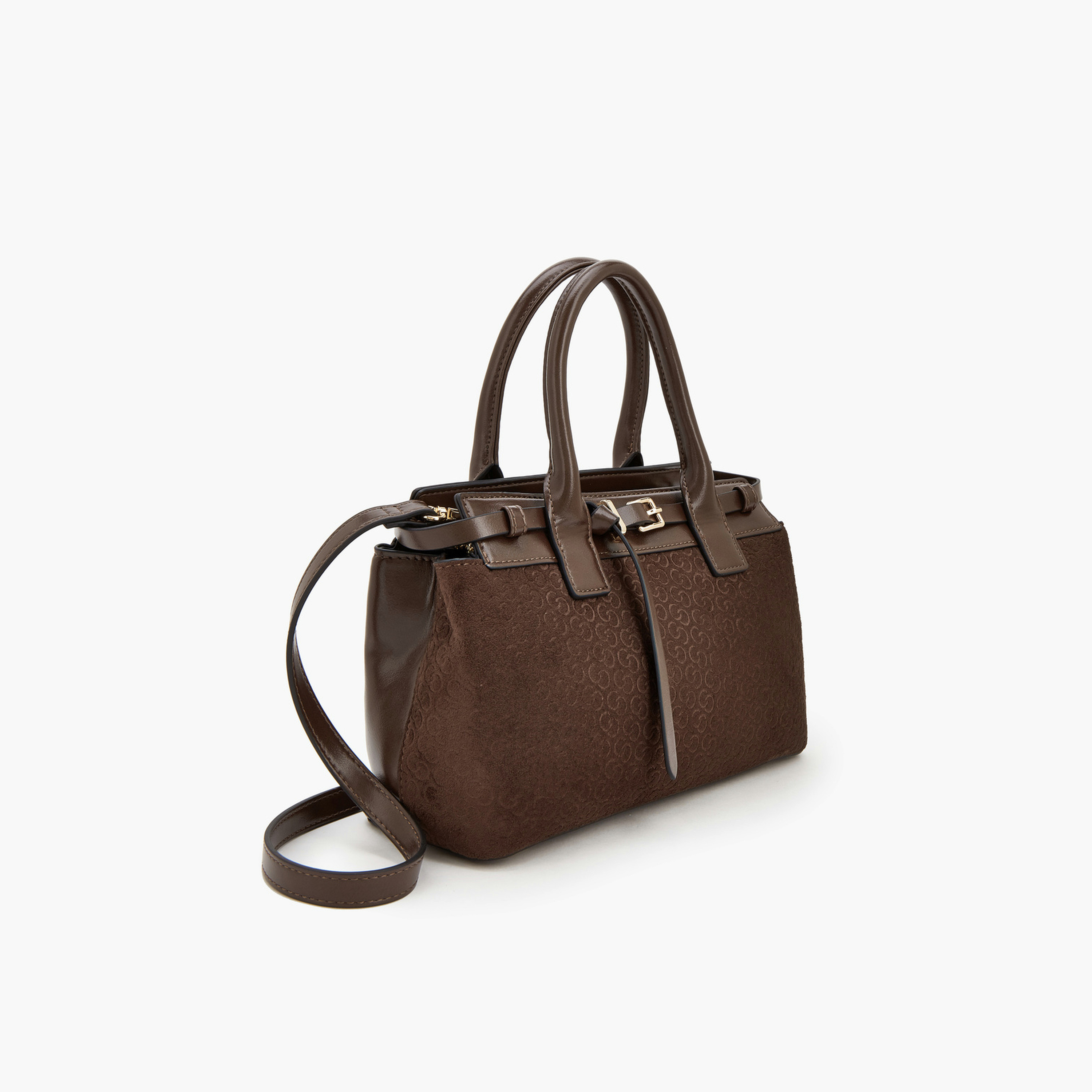 Celeste Monogram Print Tote Bag with Double Handle-women-bagsandwallets-handbags-image-3