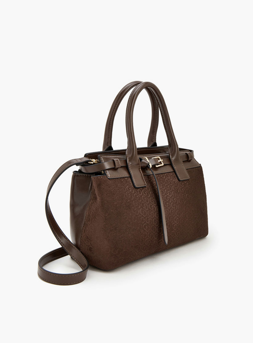 Celeste Monogram Print Tote Bag with Double Handle-women-bagsandwallets-handbags-image-3