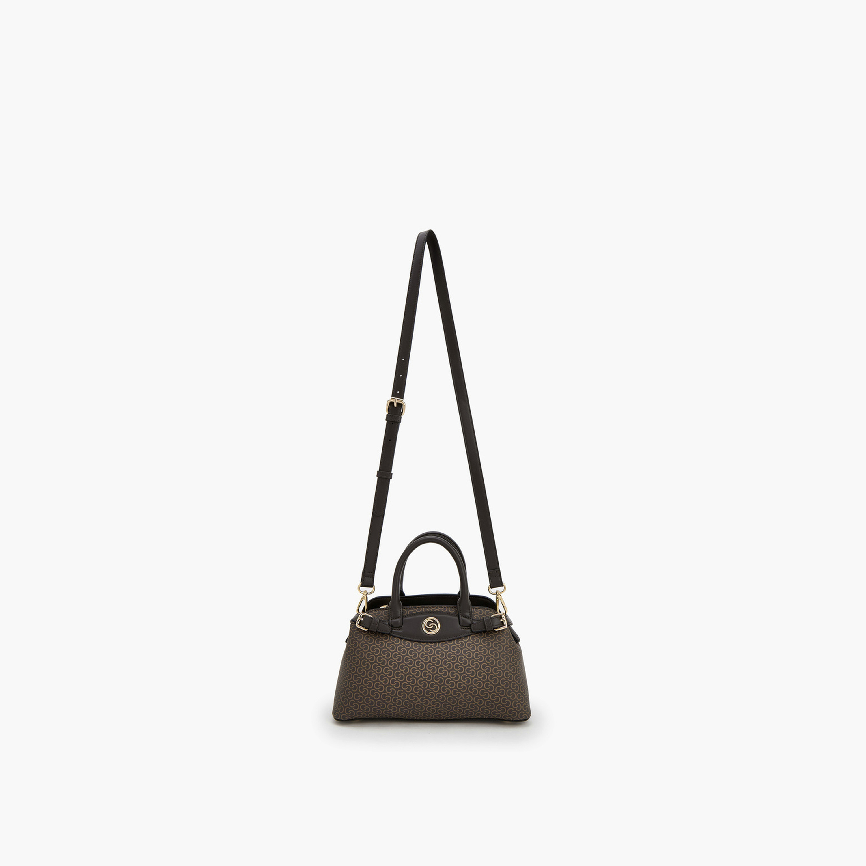 Celeste Monogram Print Tote Bag with Double Handle-women-bagsandwallets-handbags-image-5