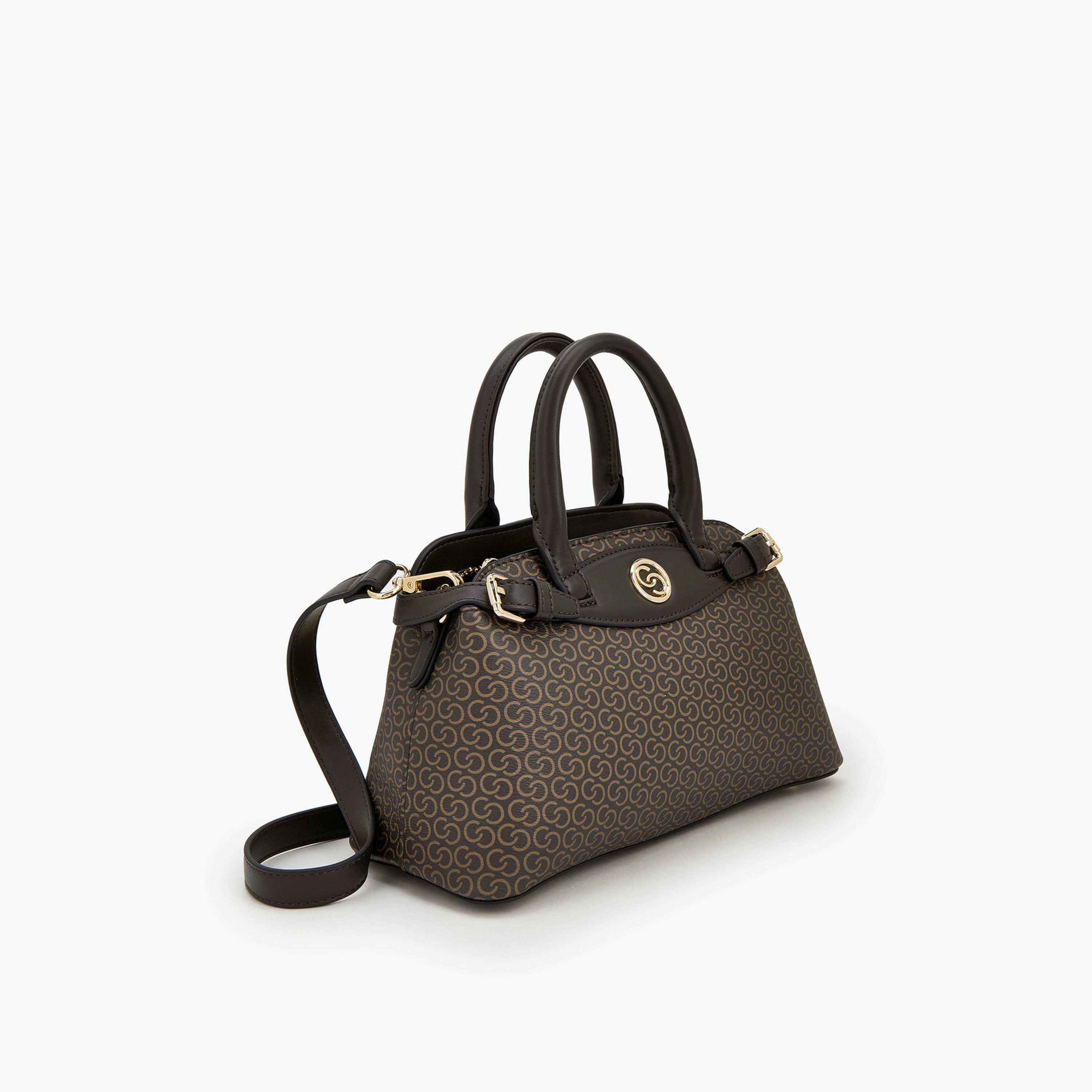 Celeste Monogram Print Tote Bag with Double Handle-women-bagsandwallets-handbags-image-6
