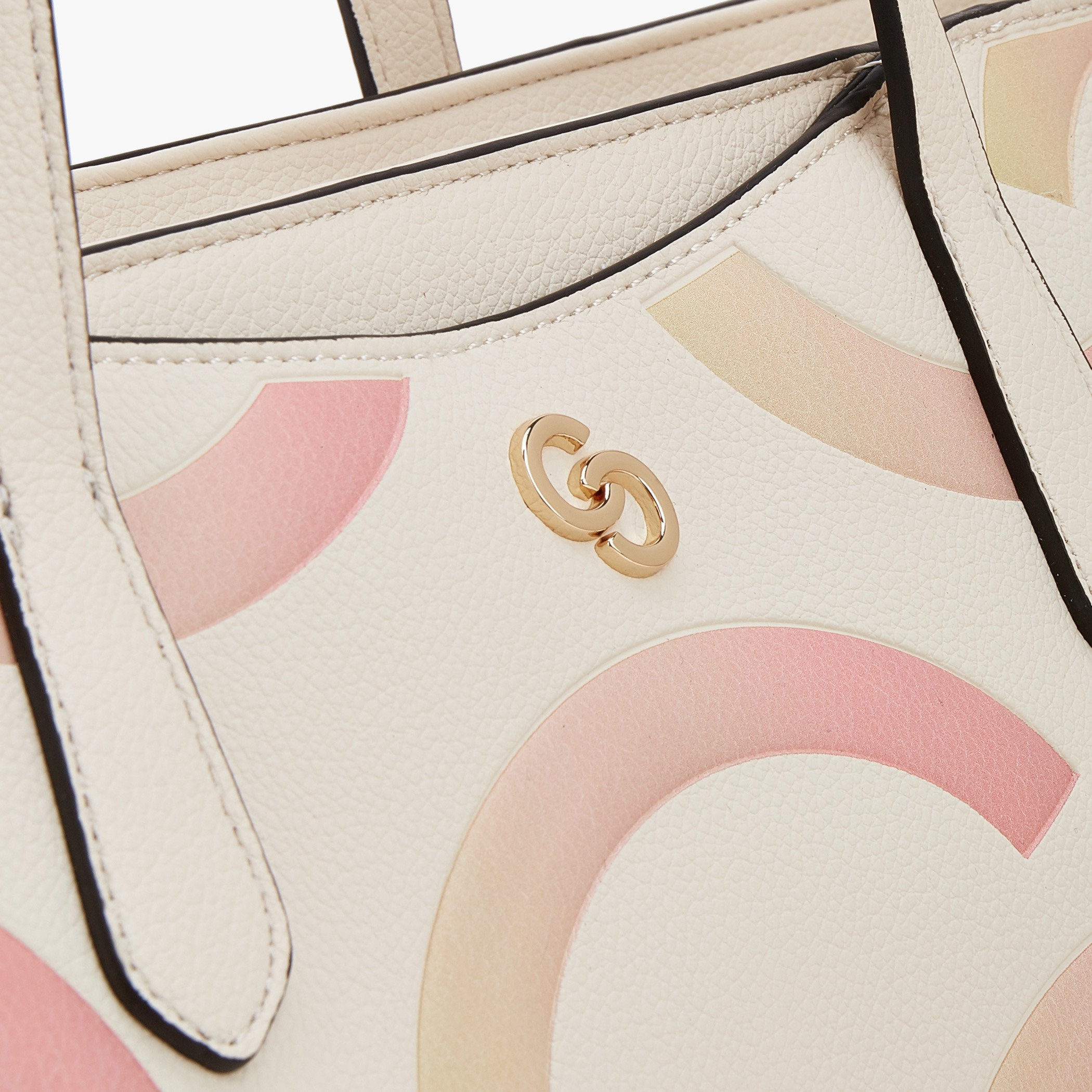 Celeste Monogram Print Tote Bag with Zip Closure-women-bagsandwallets-handbags-image-4