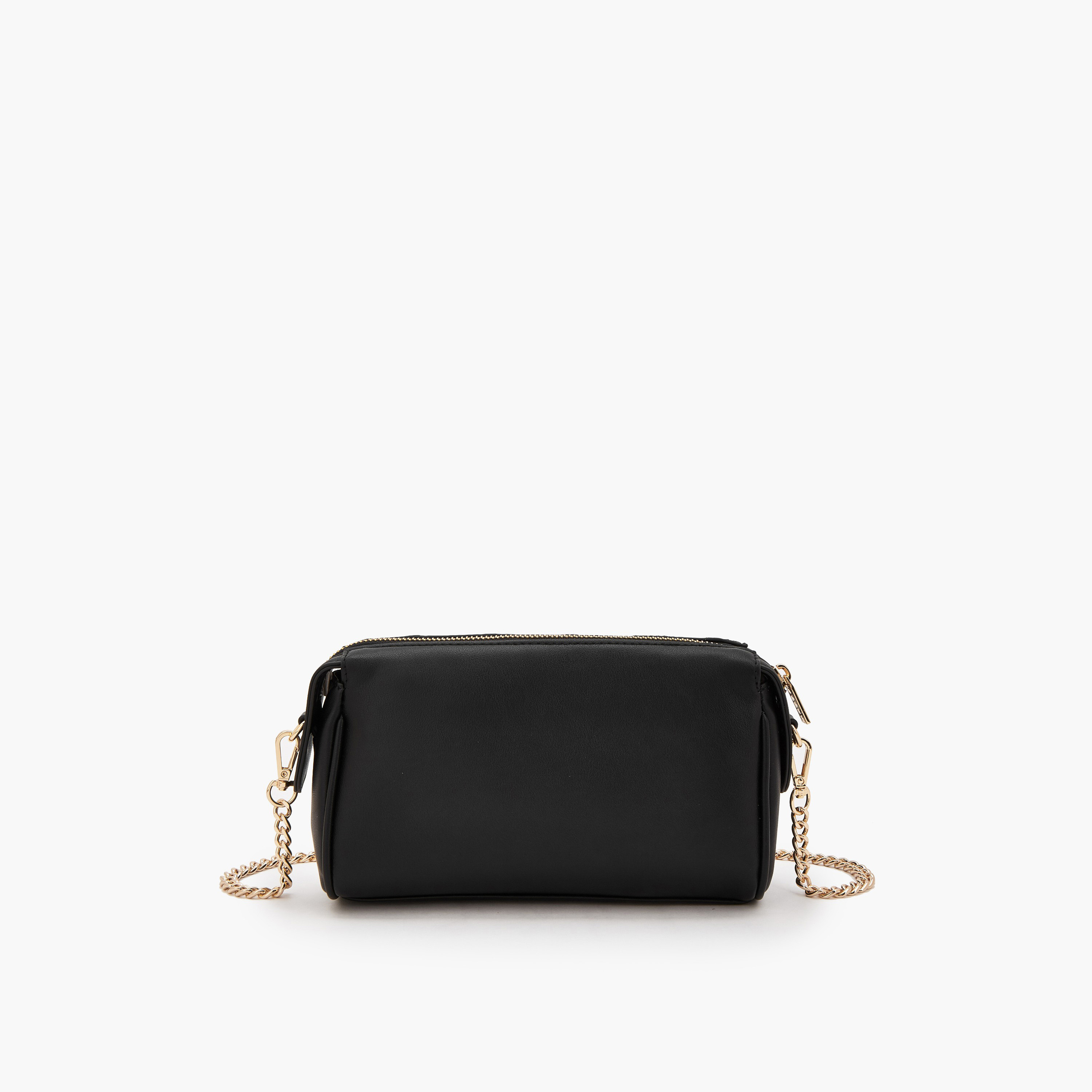 Elle Textured Crossbody Bag with Zip Closure-women-bagsandwallets-handbags-image-5
