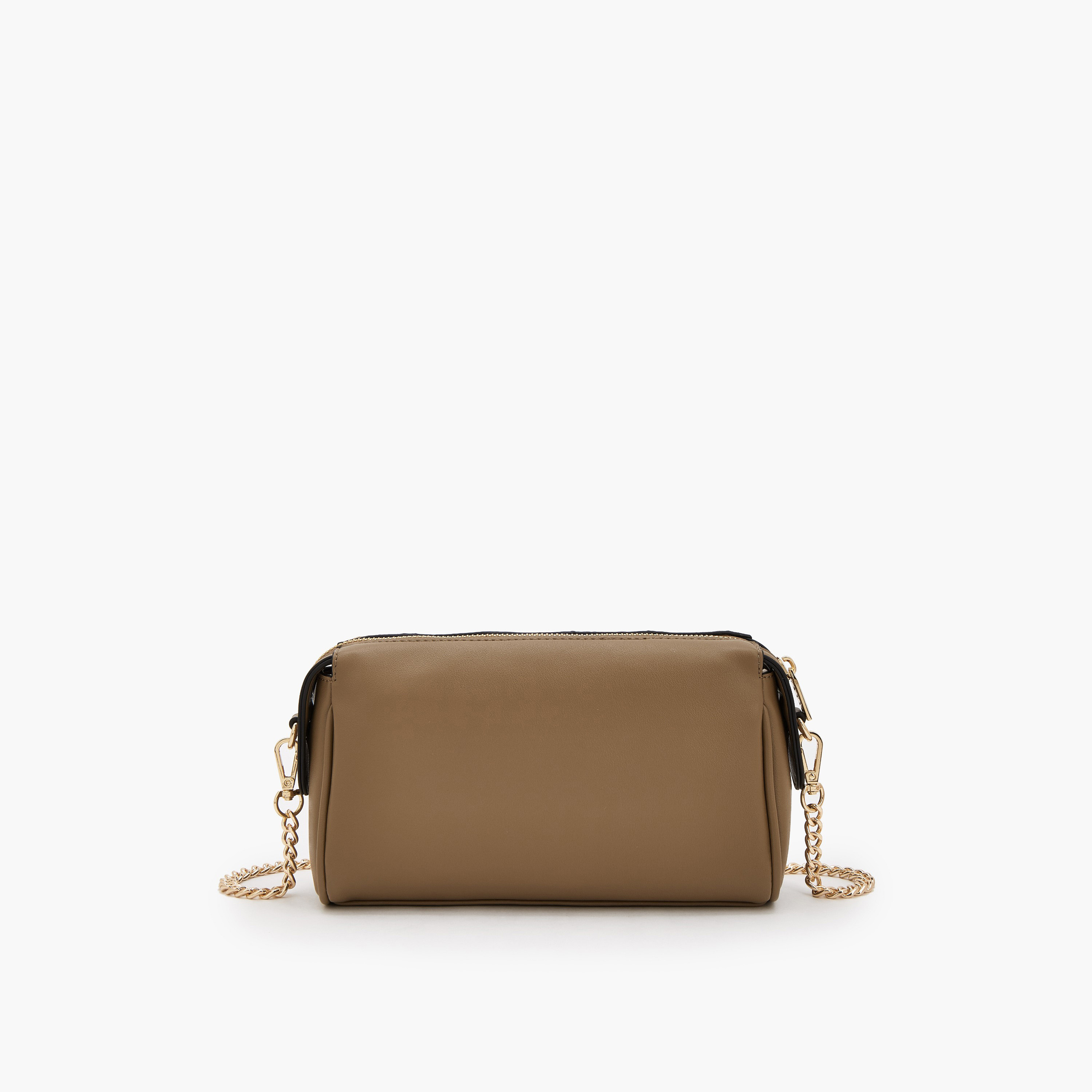 Elle Textured Crossbody Bag with Zip Closure-women-bagsandwallets-handbags-image-5