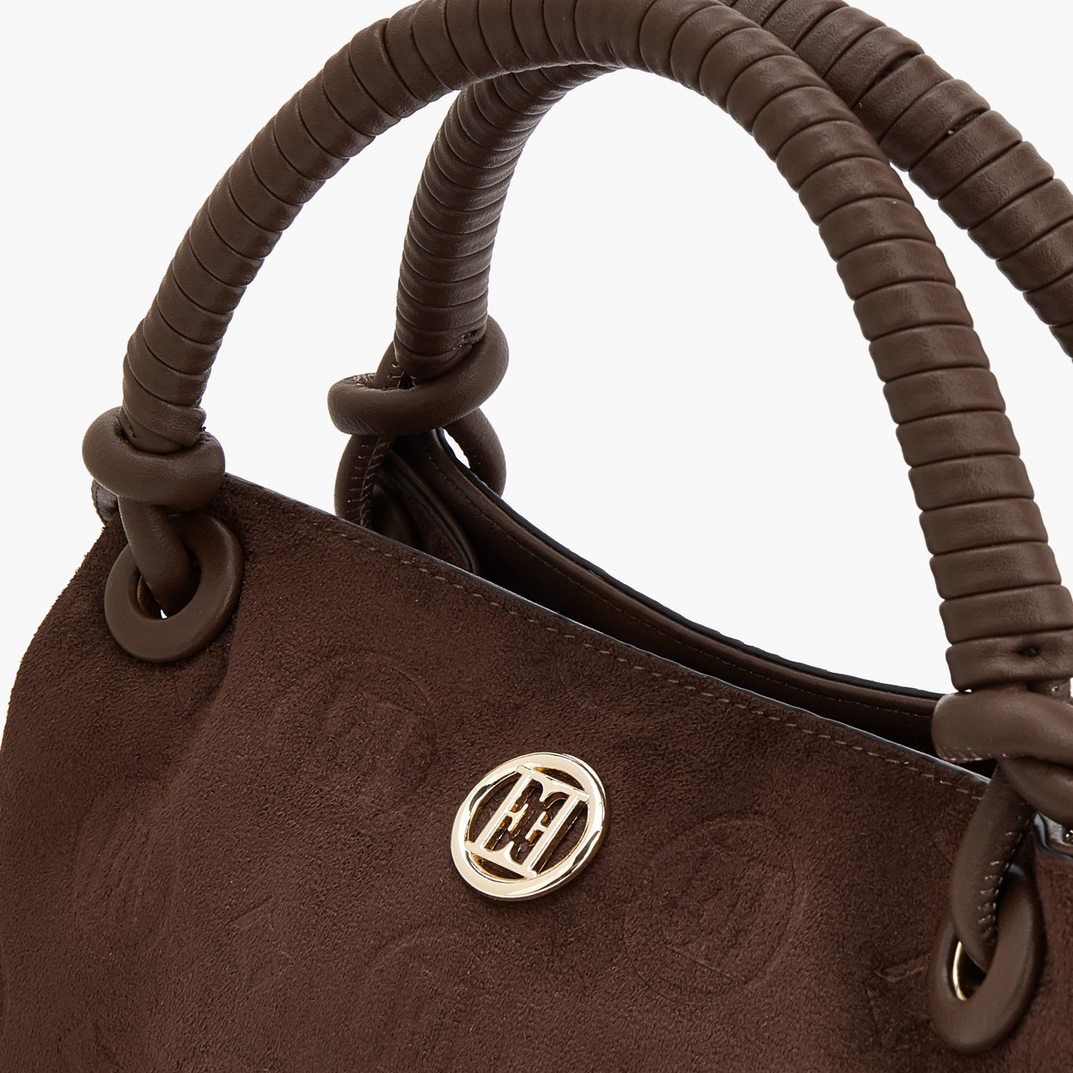 شنطة كروس بودي شمواه منقوشة بمقبض علوي مجدول من إيل-women-bagsandwallets-handbags-image-5