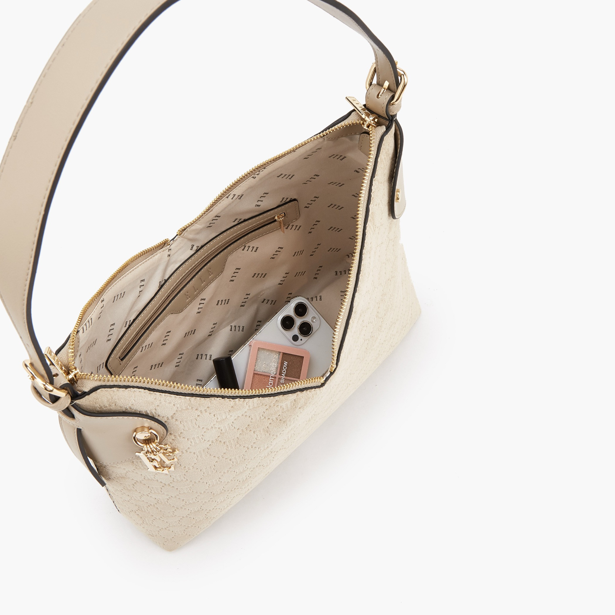 شنطة كتف شمواه بسحاب إغلاق من إيل-women-bagsandwallets-handbags-image-7
