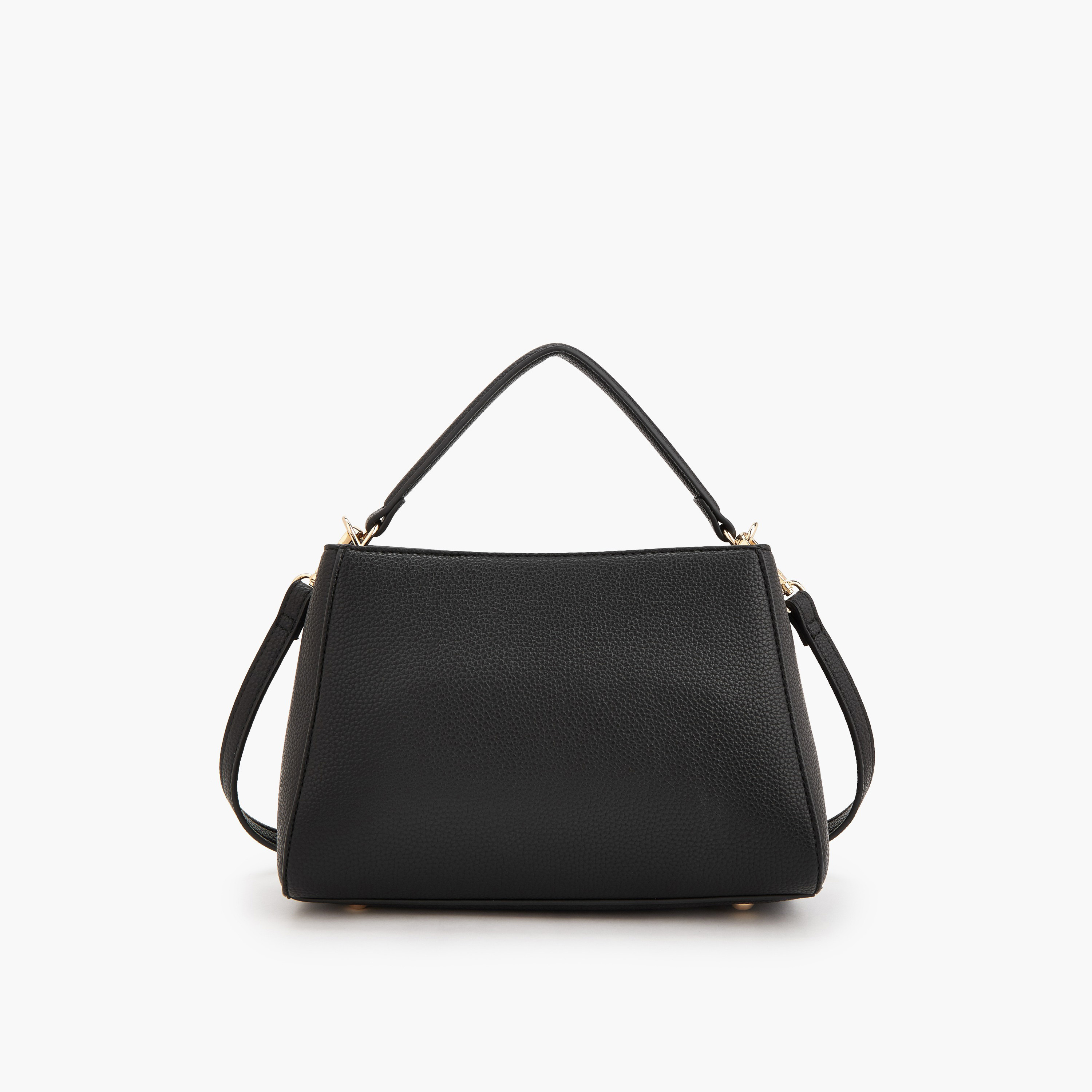 شنطة توتي بارزة الملمس بحزام قابل للفصل وشعار من إيل-women-bagsandwallets-handbags-image-5