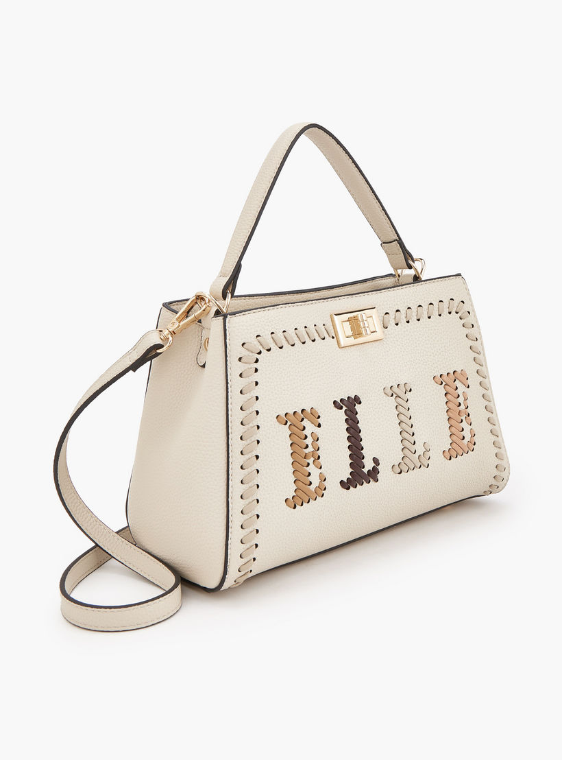 شنطة توتي بارزة الملمس بحزام قابل للفصل وشعار من إيل-women-bagsandwallets-handbags-image-3
