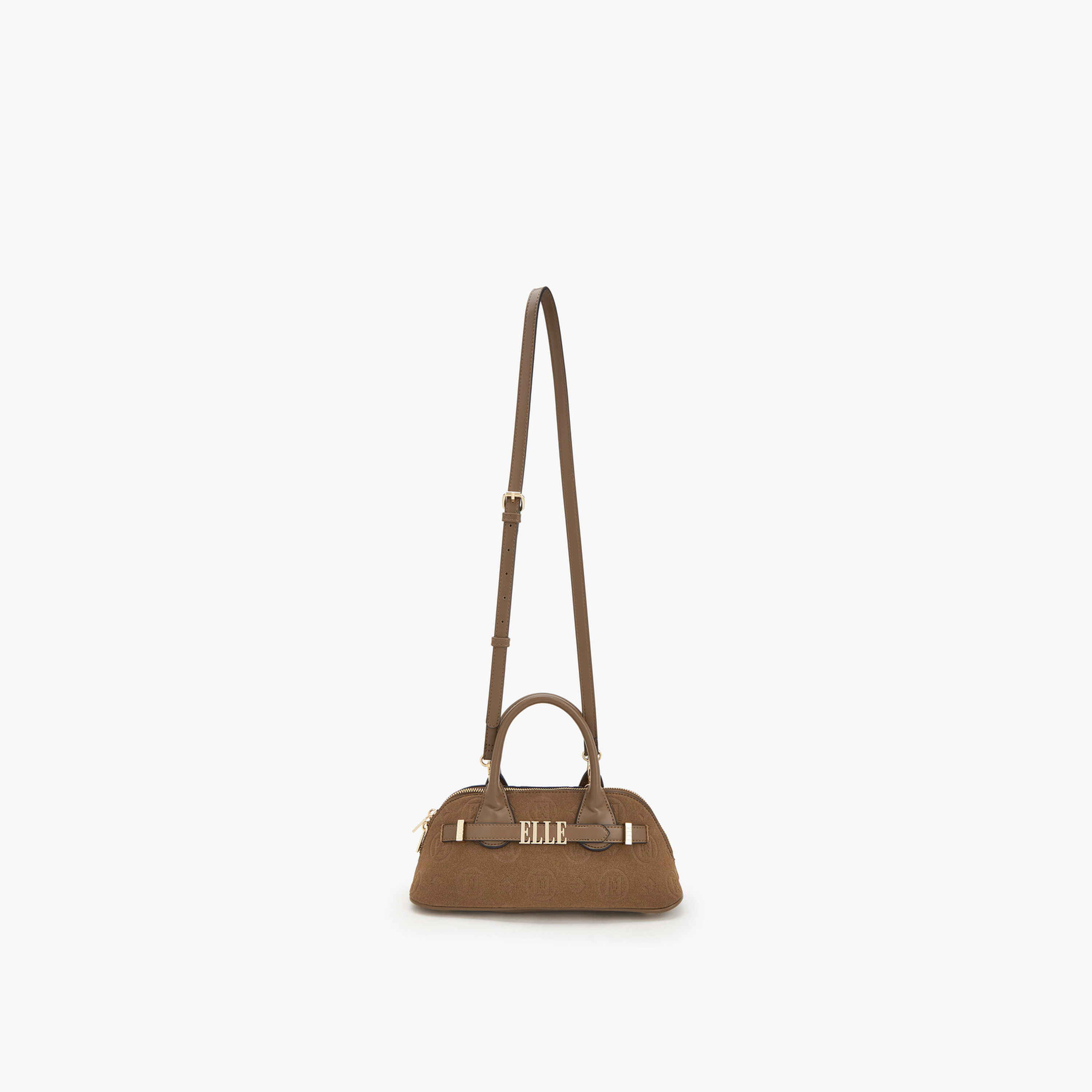 شنطة كروس بودي بطبعة مونوغرام بارزة مع حزام قابل للإزالة من إل-women-bagsandwallets-handbags-image-2